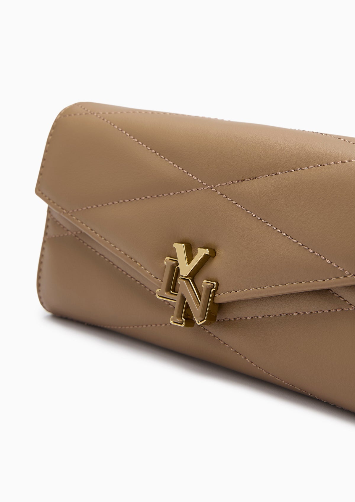 Arana  Long  Wallet On Chain - Brown