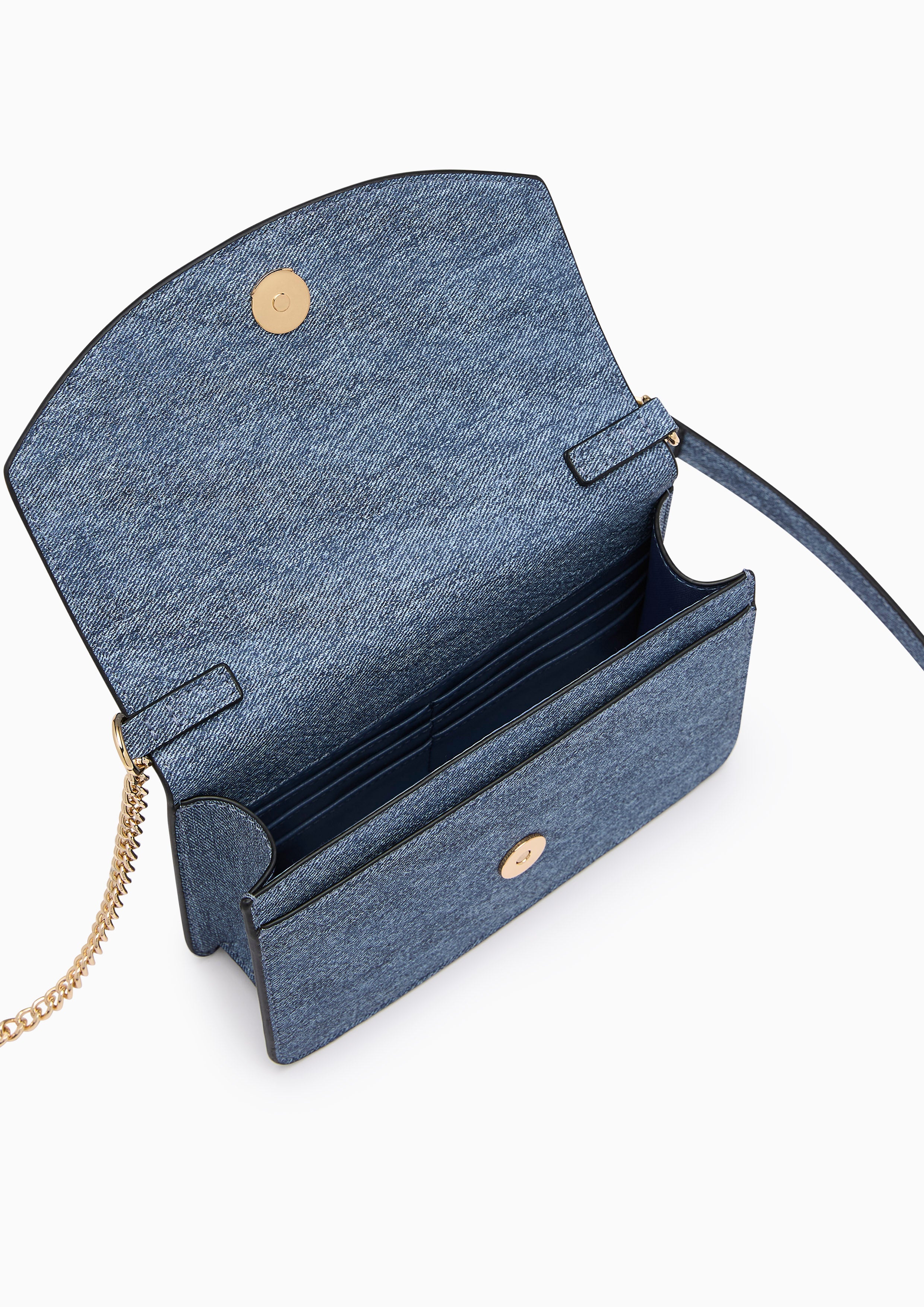 Cetus Stud Long  Wallet On Chain - Blue Variation 2