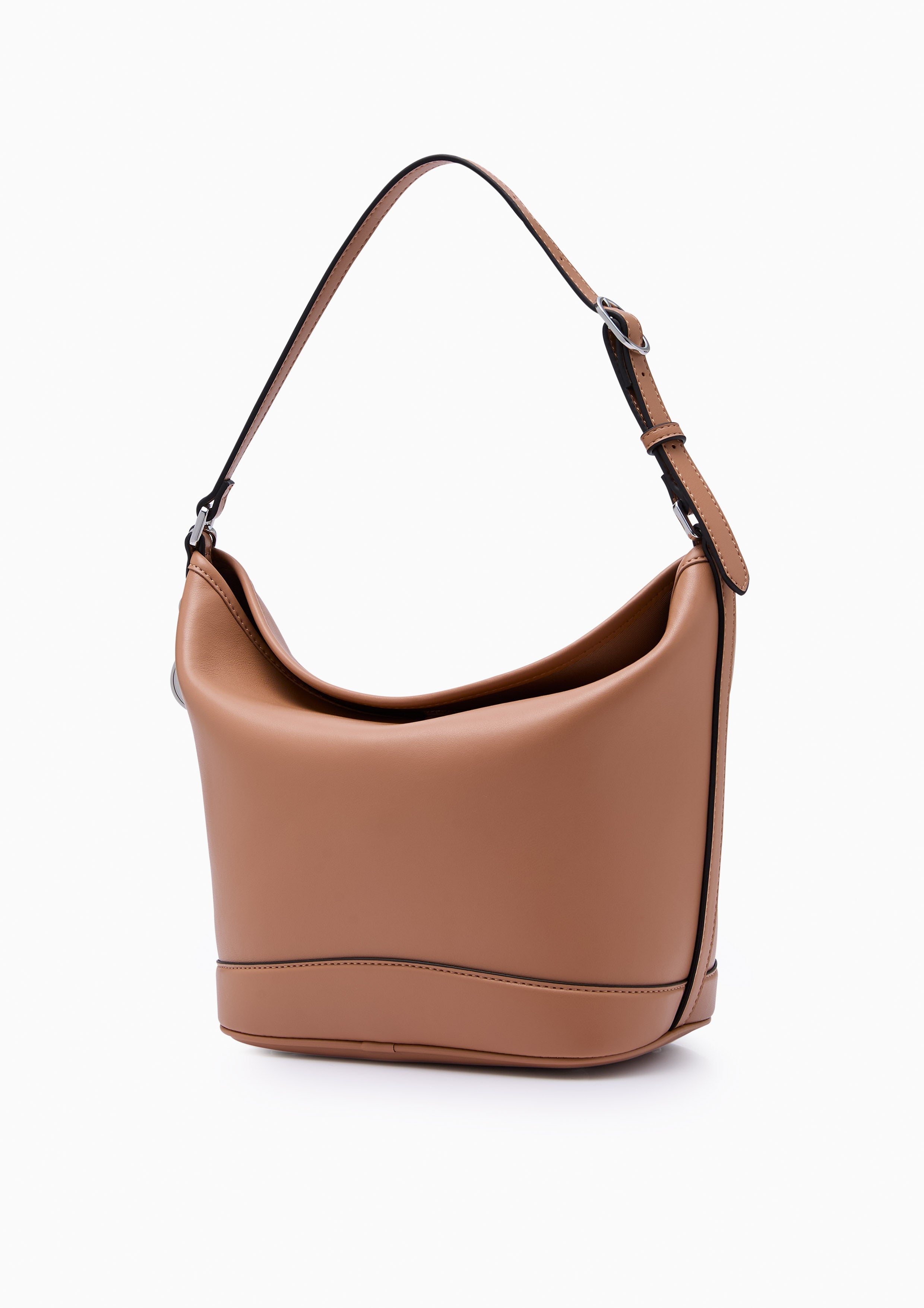 Cleona Infinite L Bucket Bag - Brown