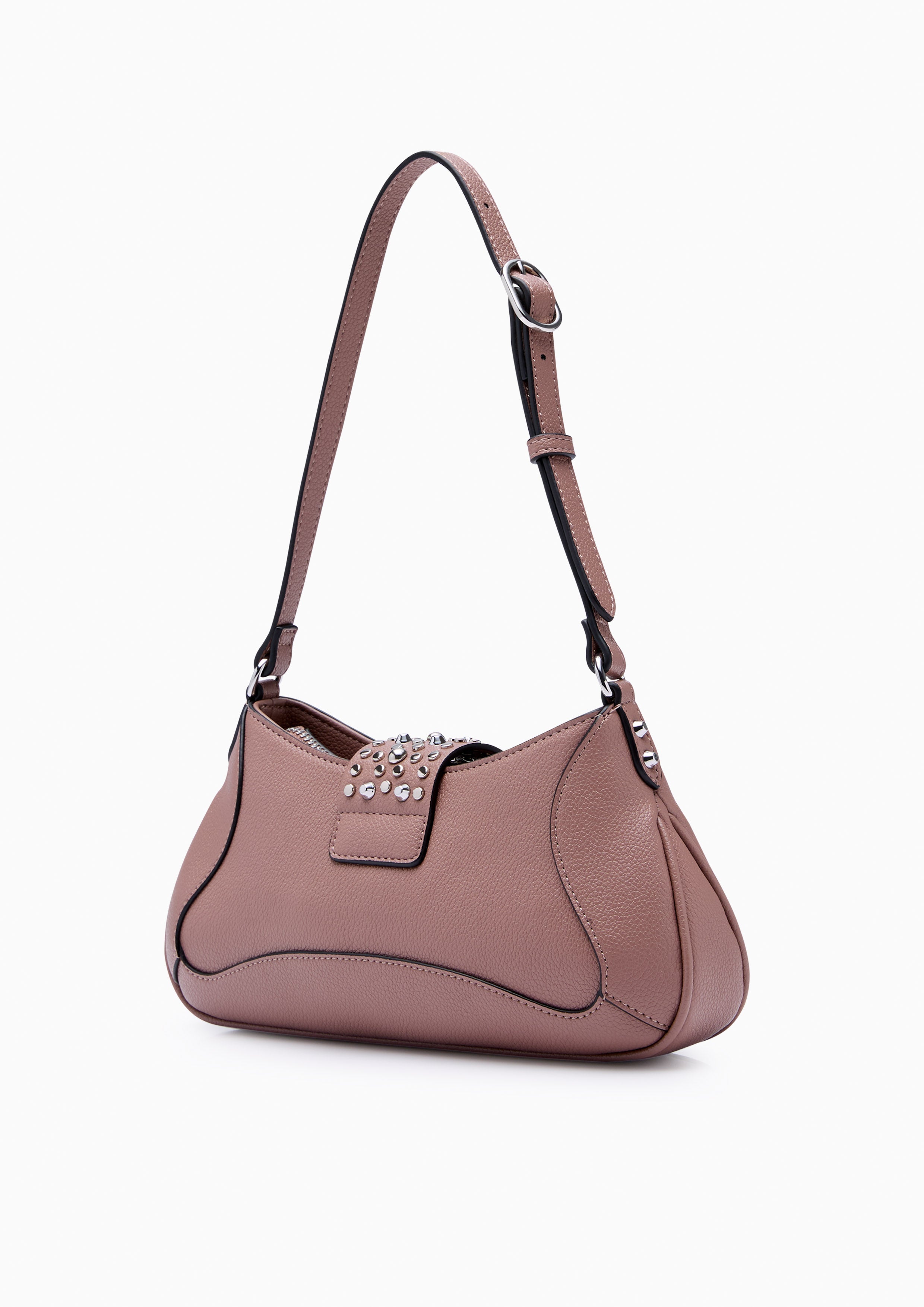 Bianca Infinite Shoulder Bag -  Dark Pink