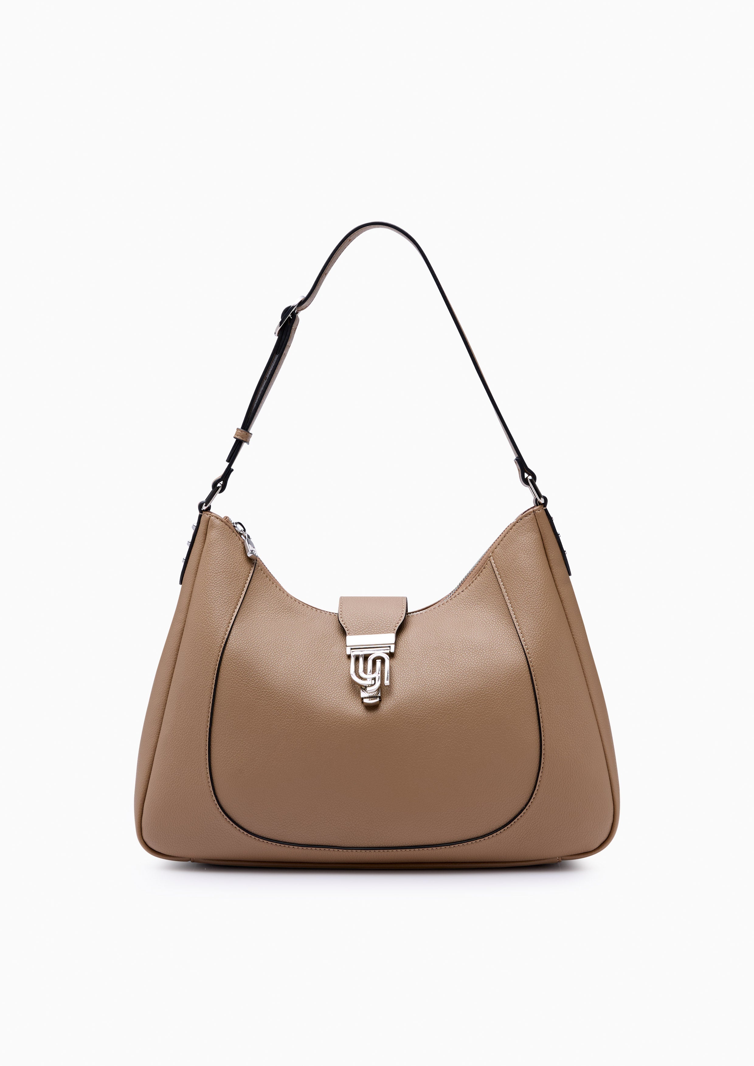 Bianca Infinite Hobo L Crossbody Bag -  Brown
