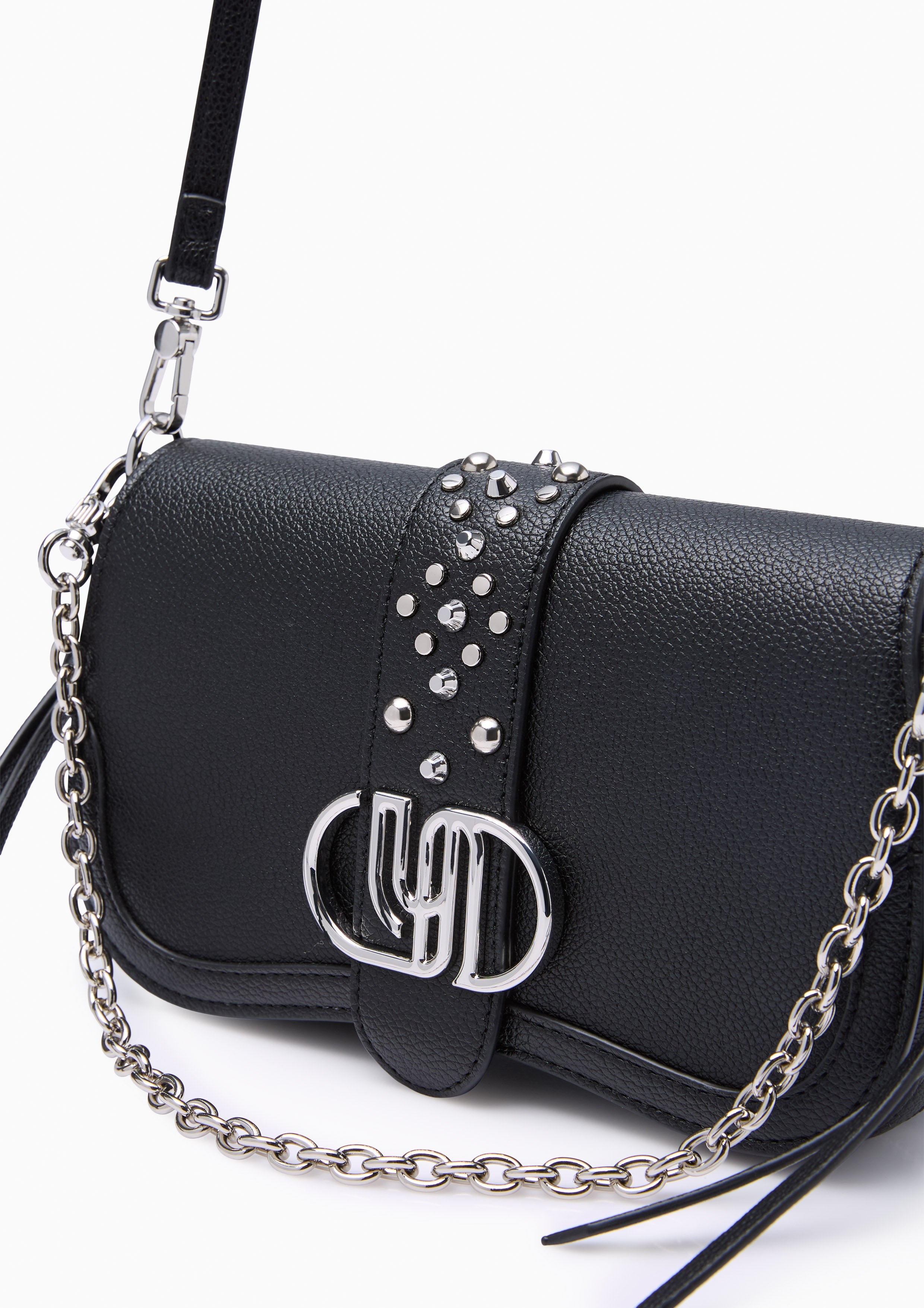 Bianca Infinite S Crossbody Bag -  Black