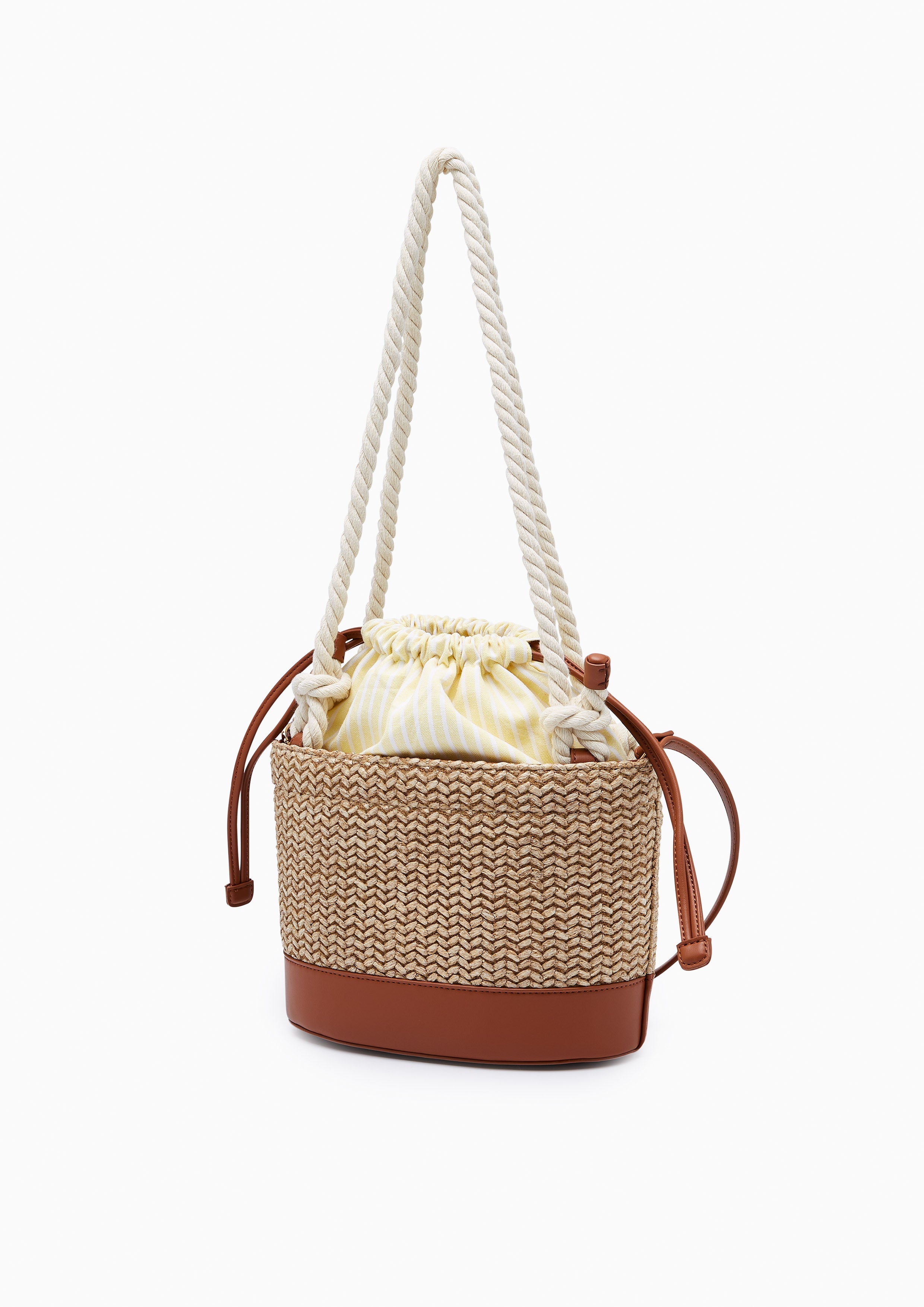 Ta-Ke Bucket Bucket Bag - Tan