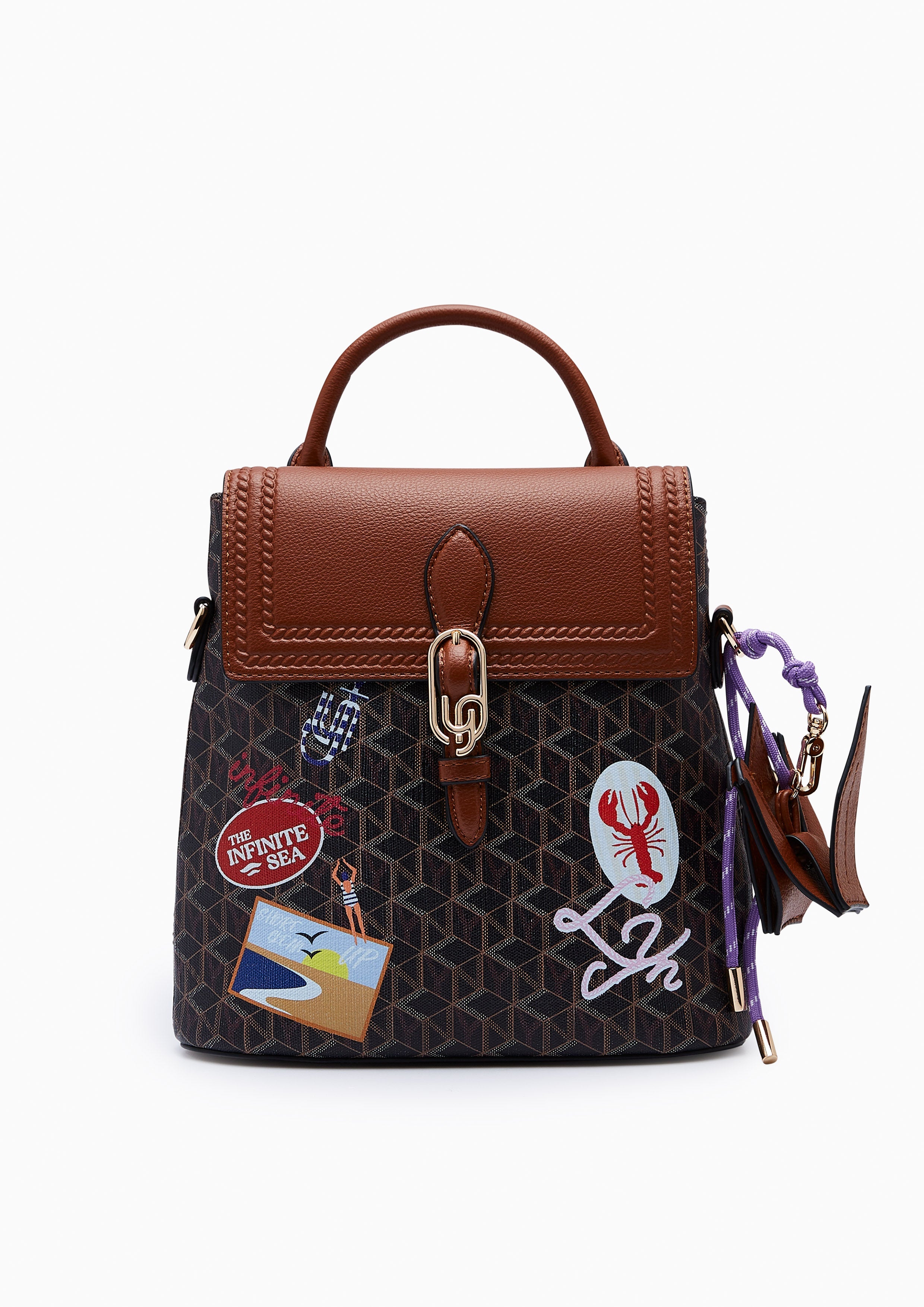 Perona Infinite Backpack - Printed Black