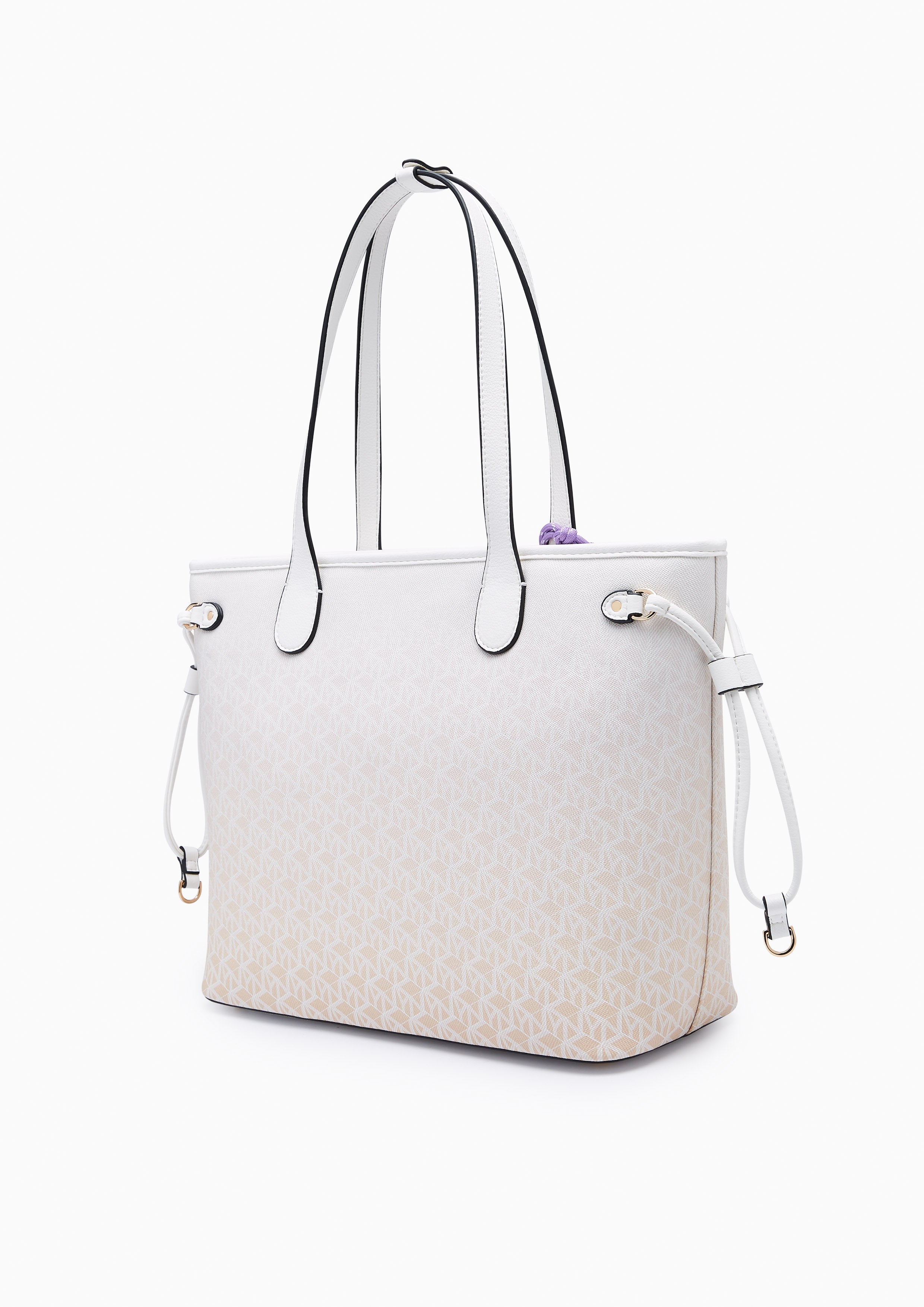 Perona Infinite M Tote Bag - Printed White