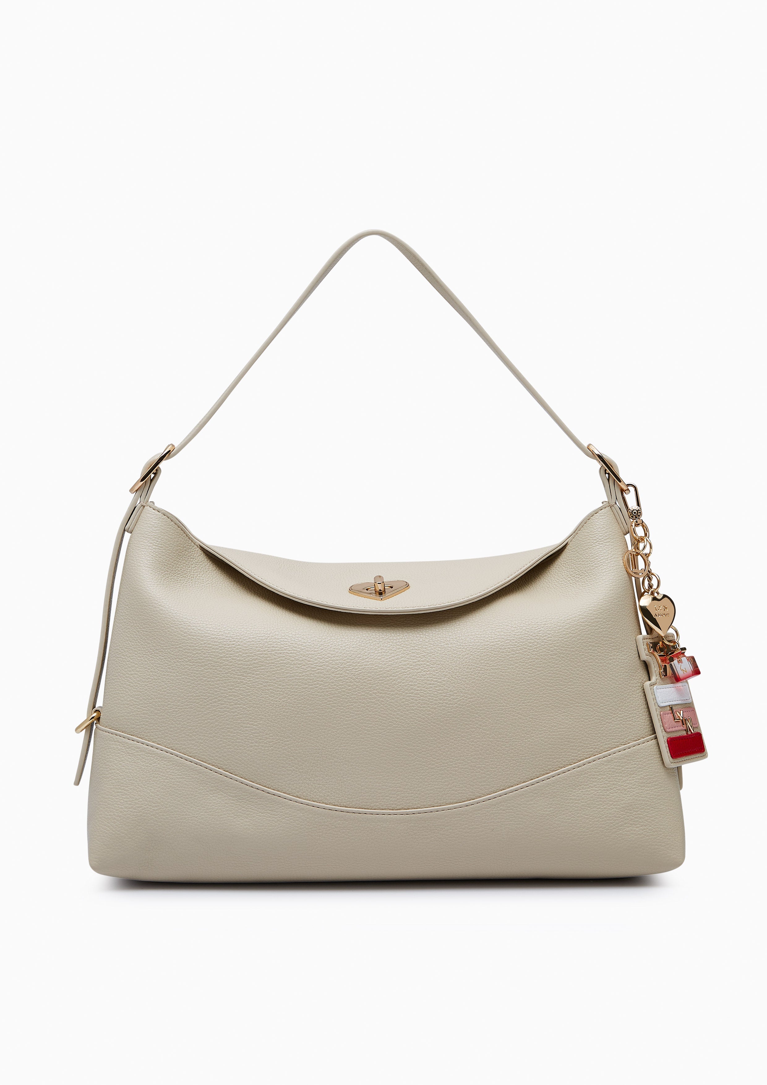 Harty Medium Shoulder Bag - Ivory