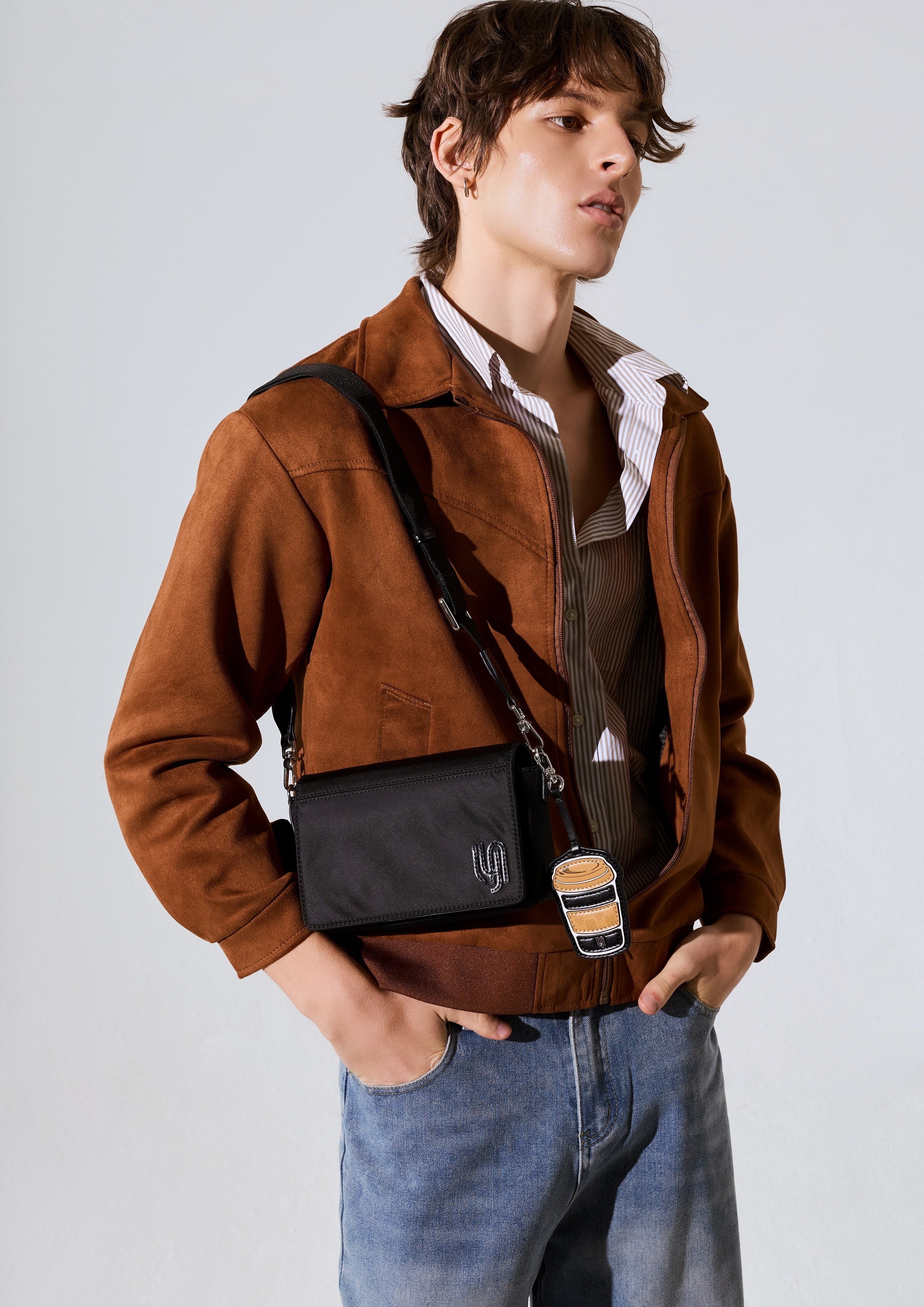 Bistro Infinite S Crossbody Bag - Black