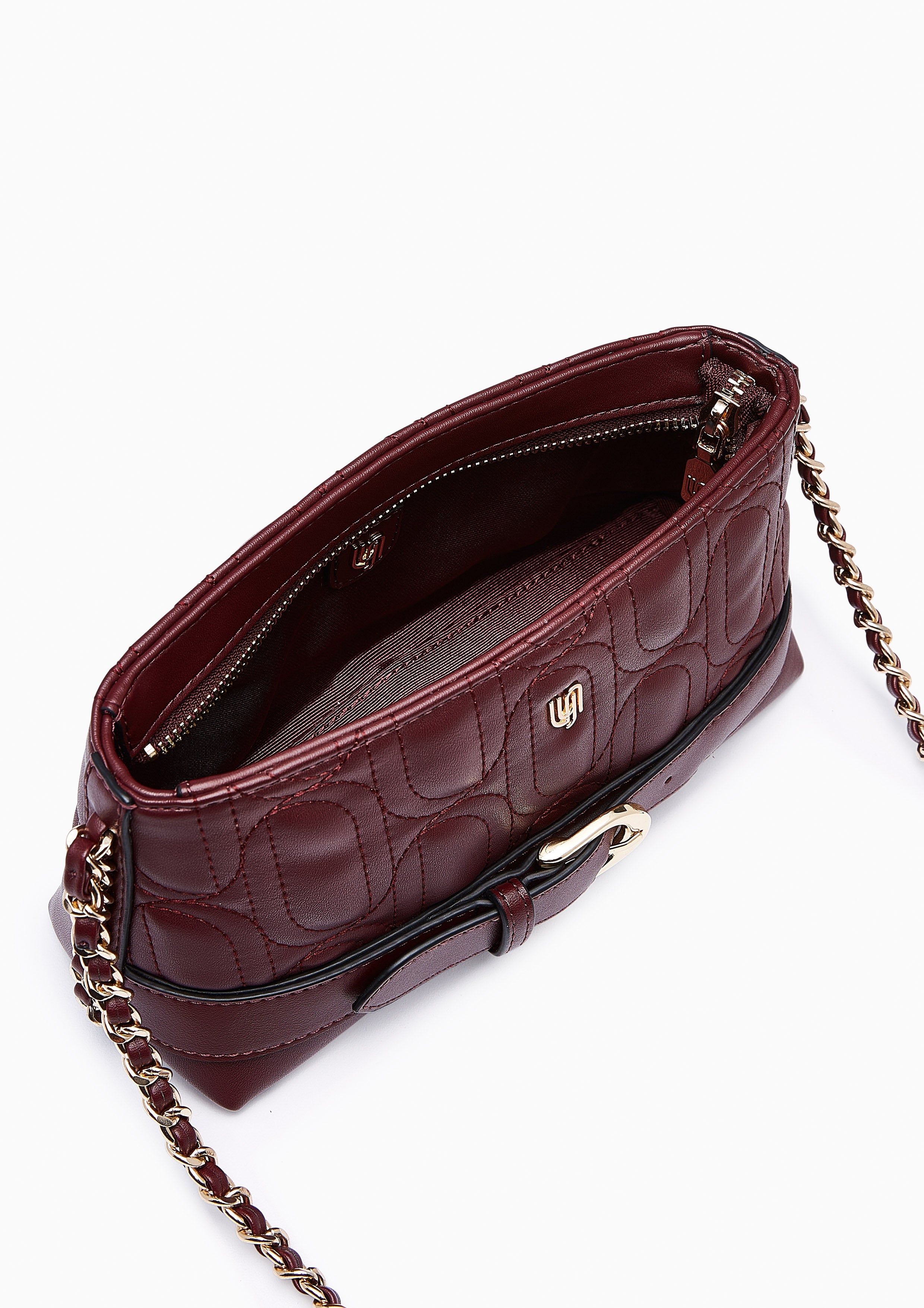 Osmo Infinite Mini Crossbody Bag - Dark Red