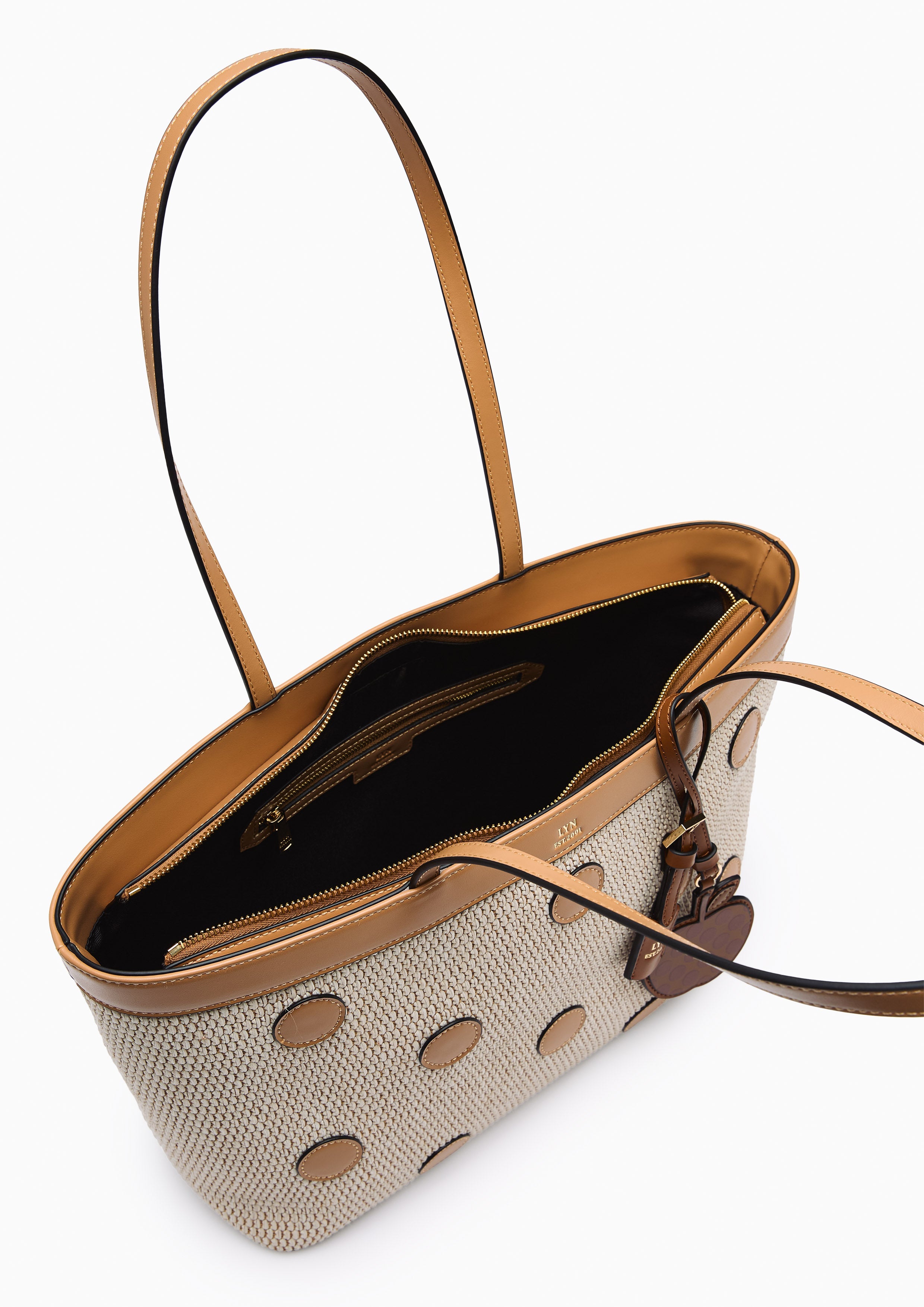 Jazzy Tote Bag - Beige