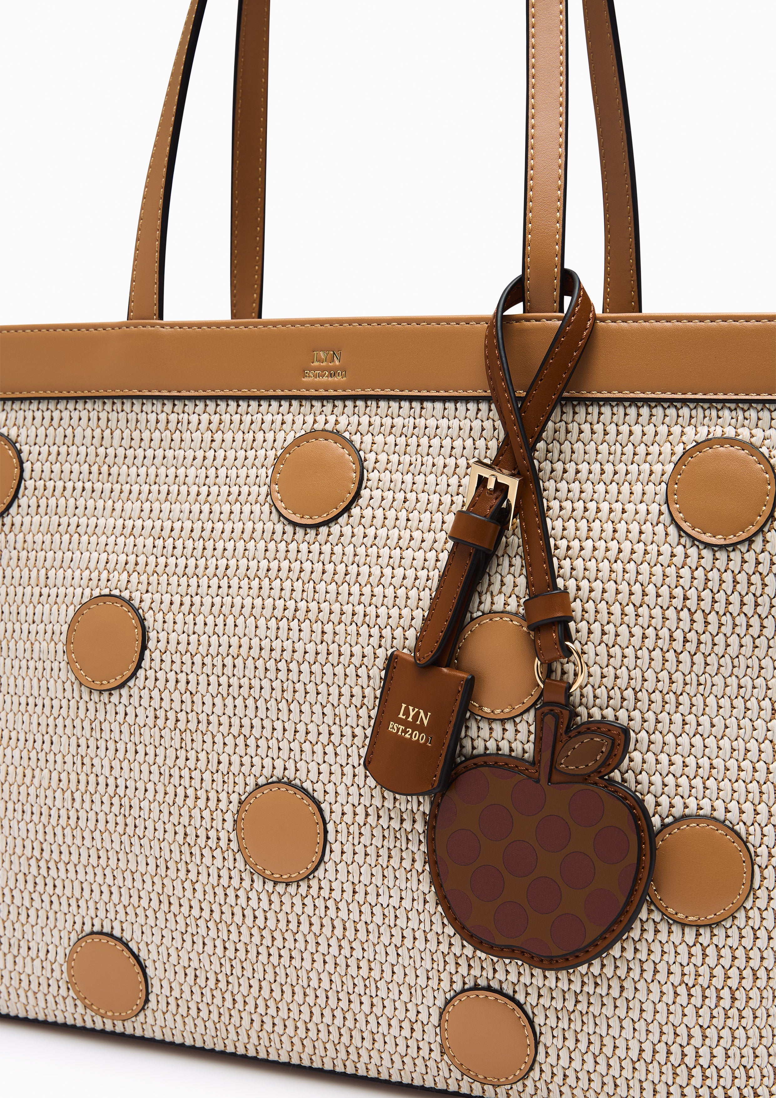 Jazzy Tote Bag - Beige
