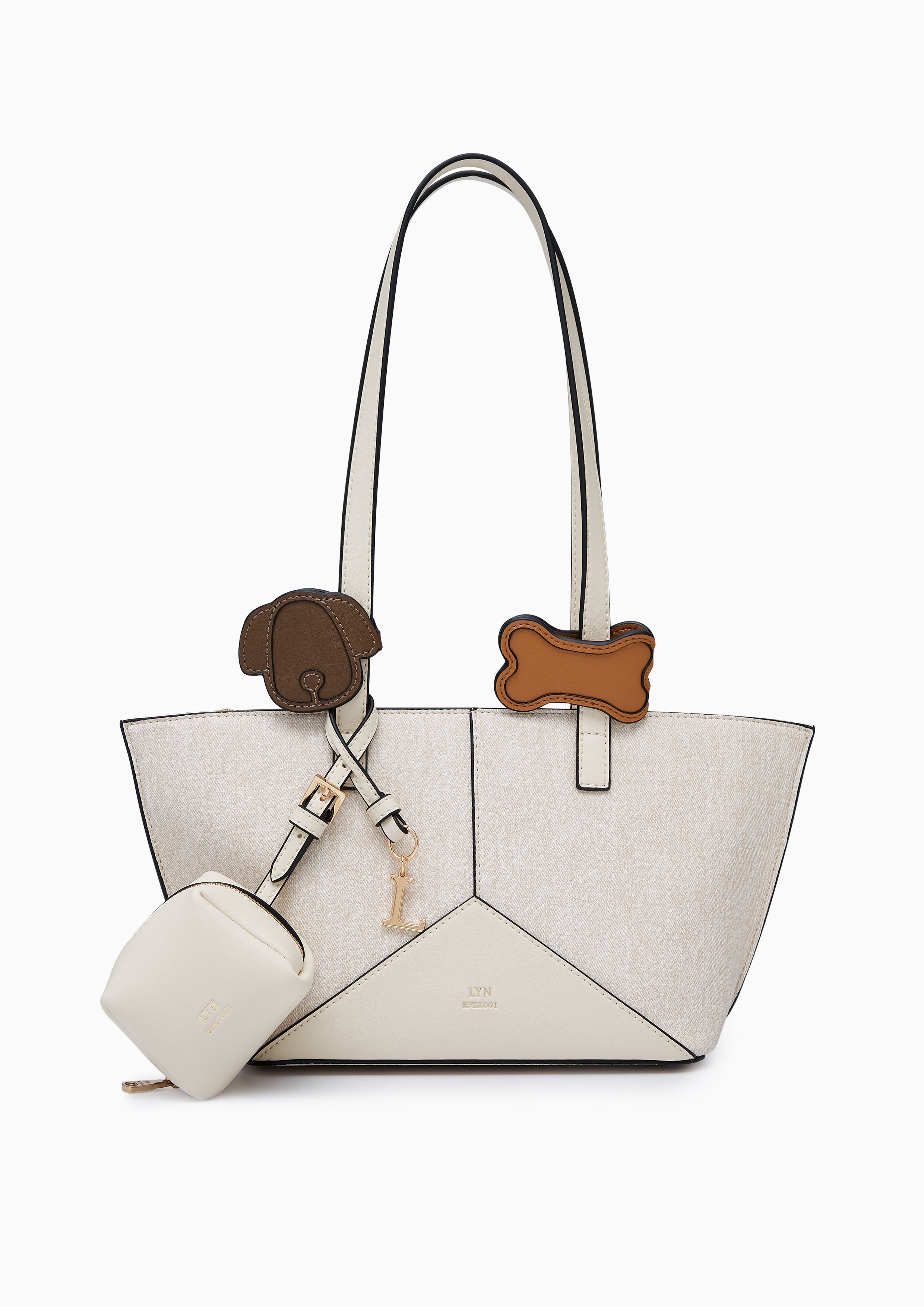 Konner L Tote Bag - Biege Variation 2