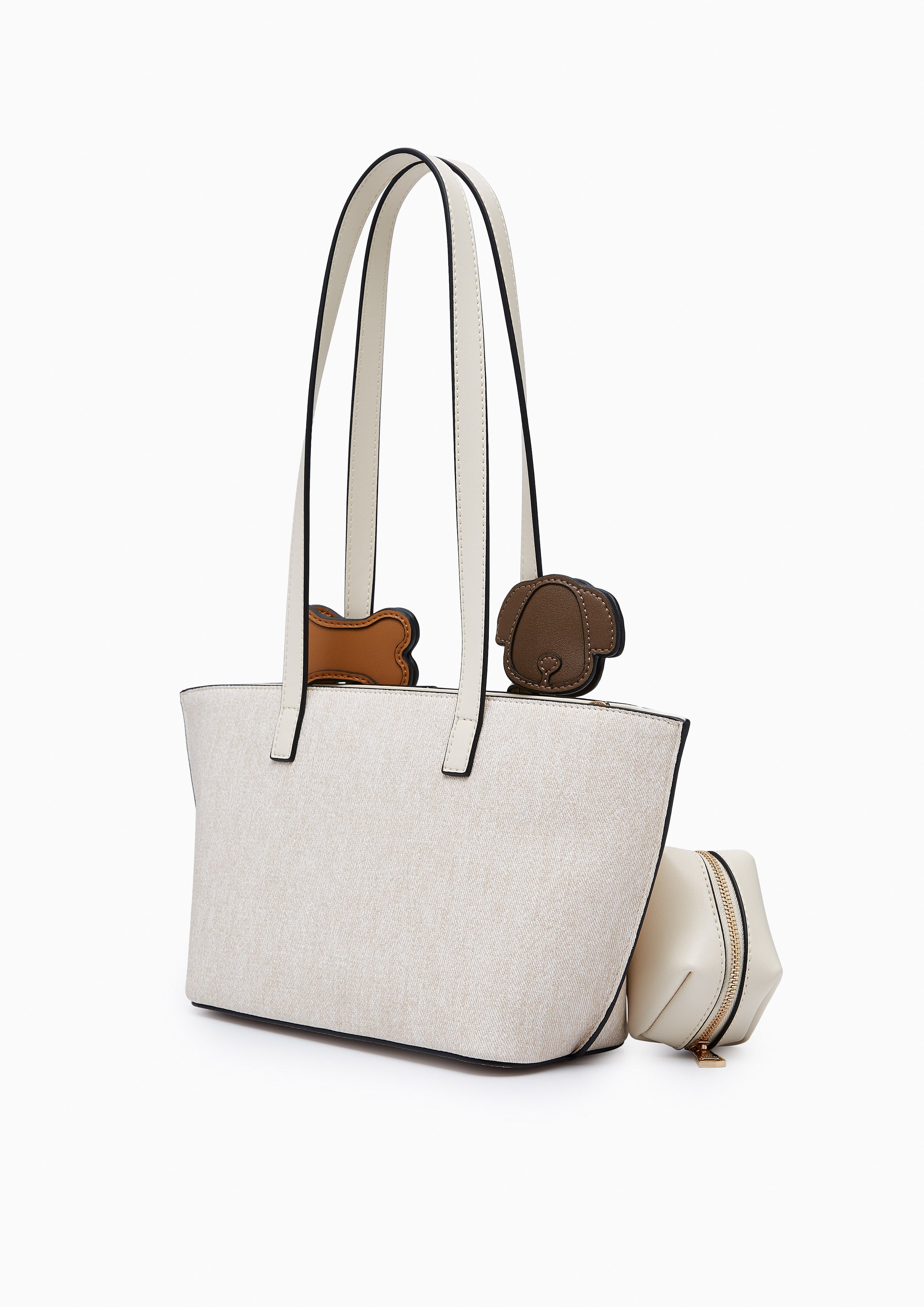 Konner L Tote Bag - Biege Variation 2