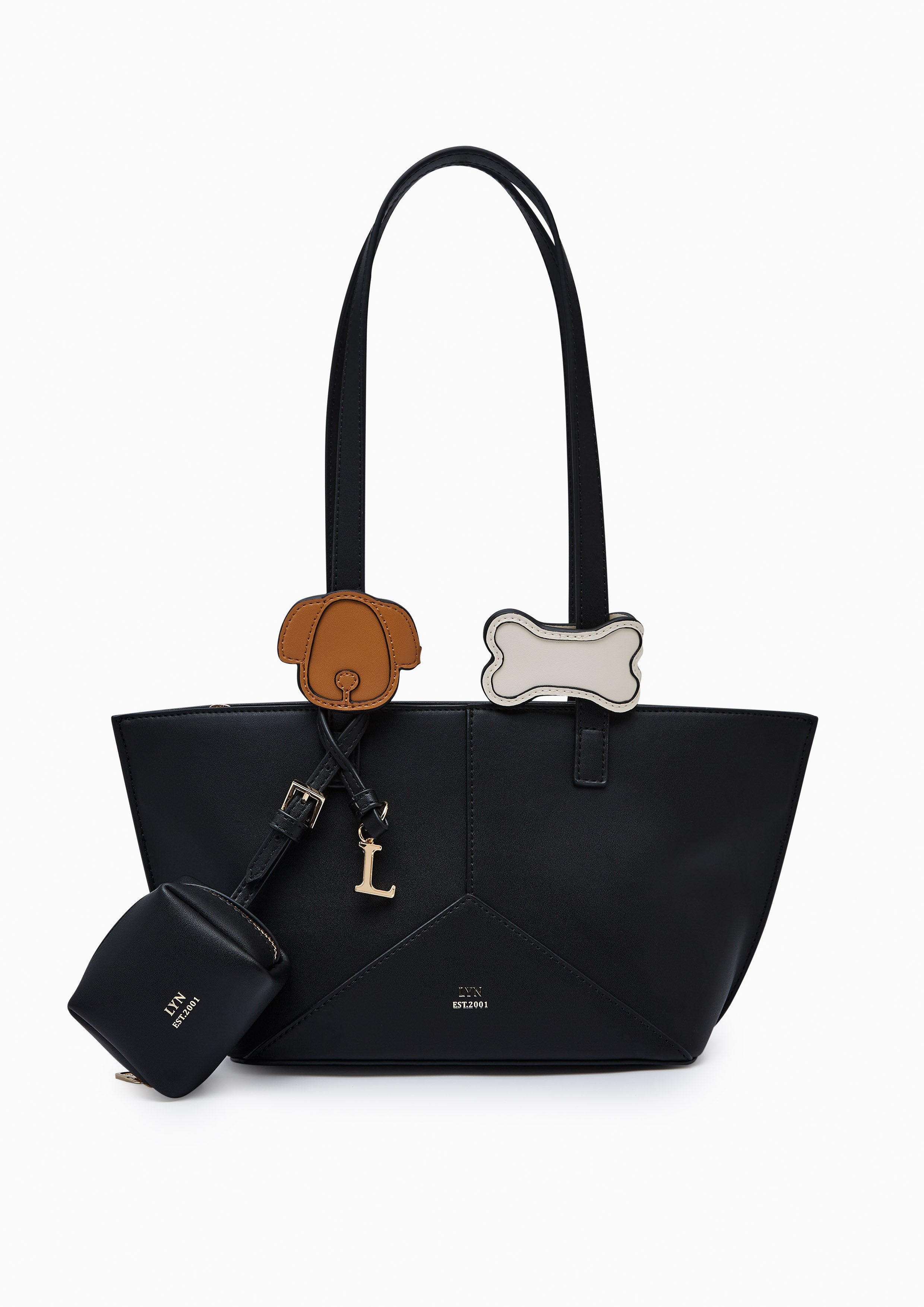 Konner L Tote Bag - Black