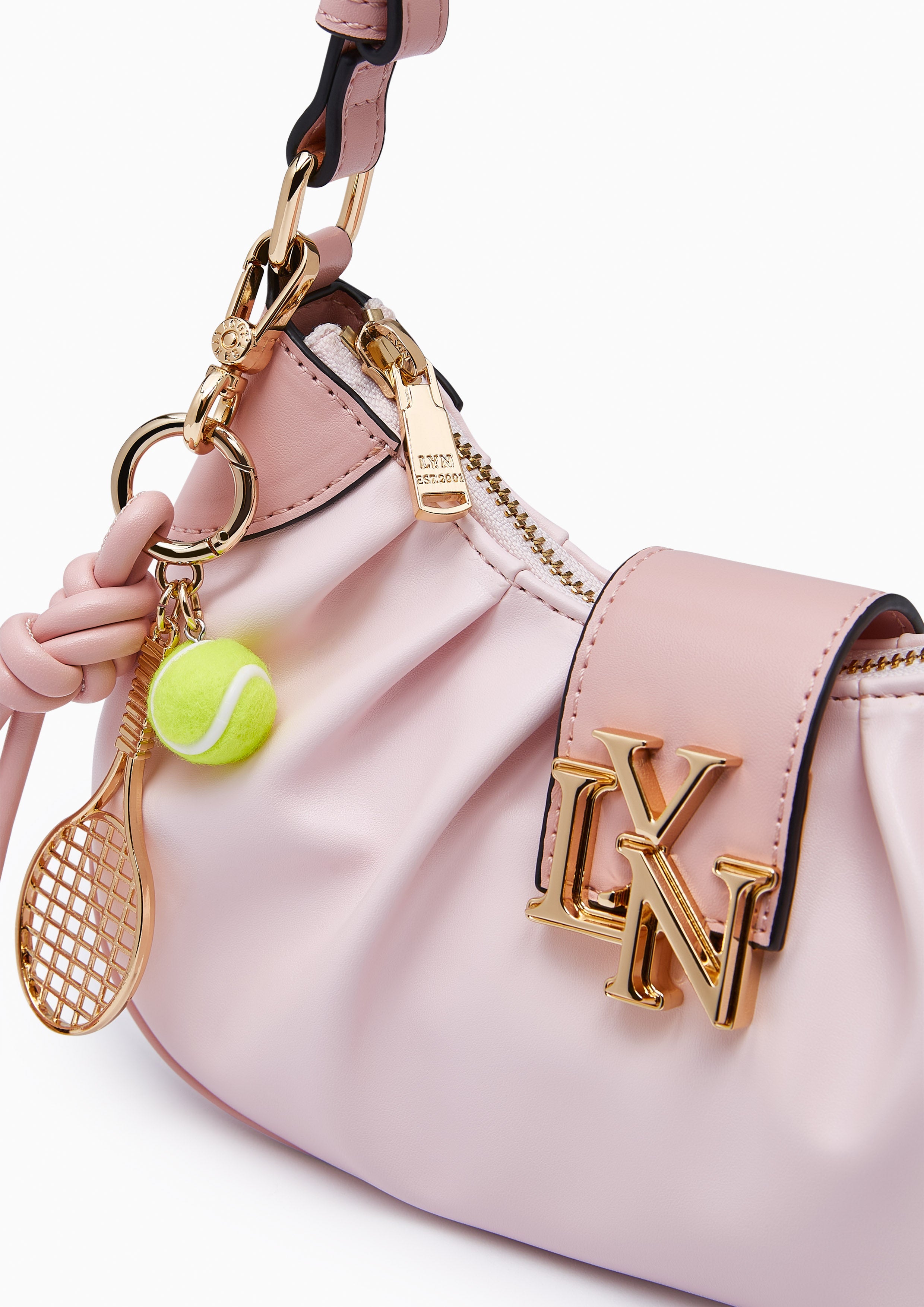 Becky  S Shoulder Bag - Light Pink