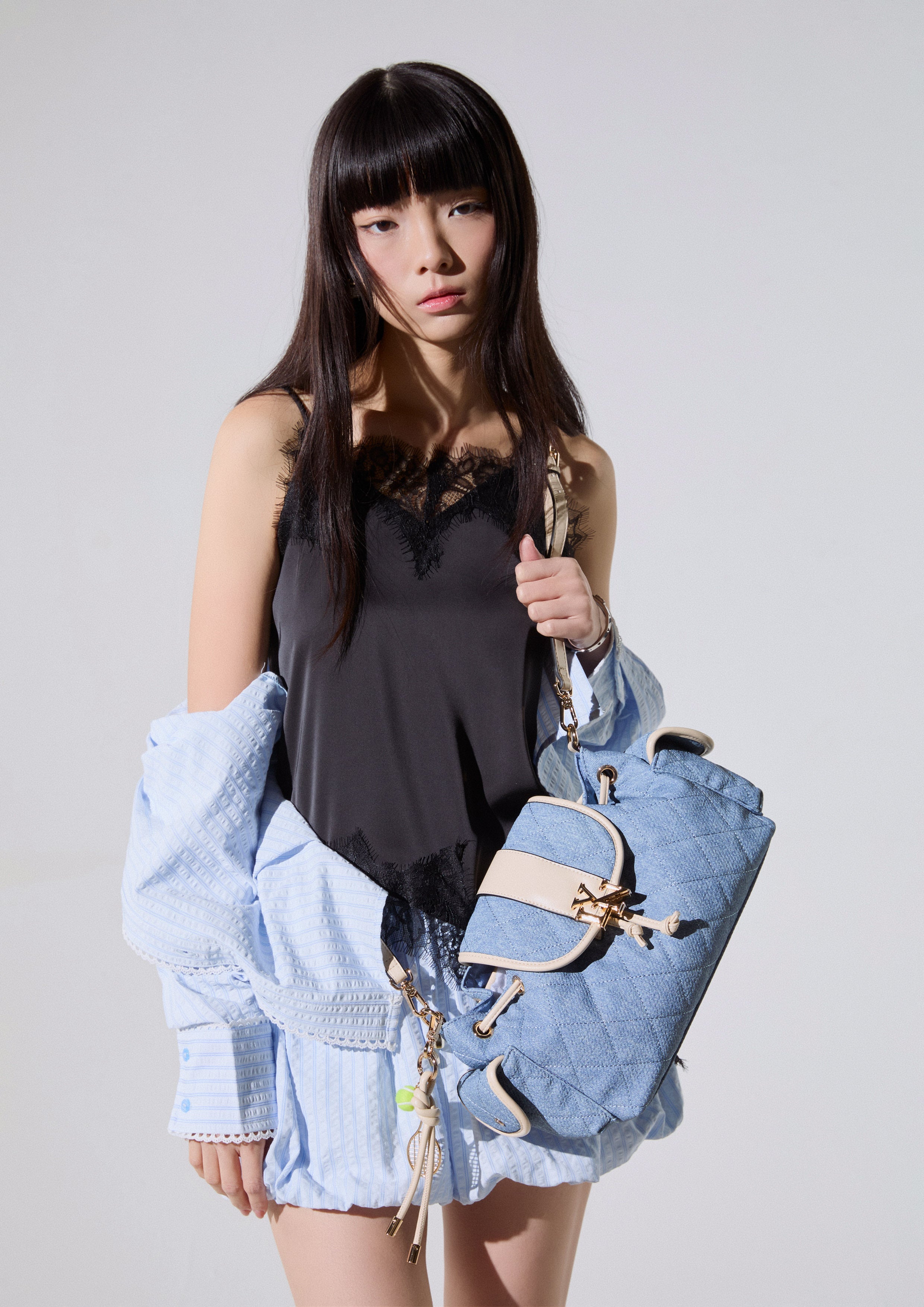 Becky  Crossbody Bag - Blue Variation 2