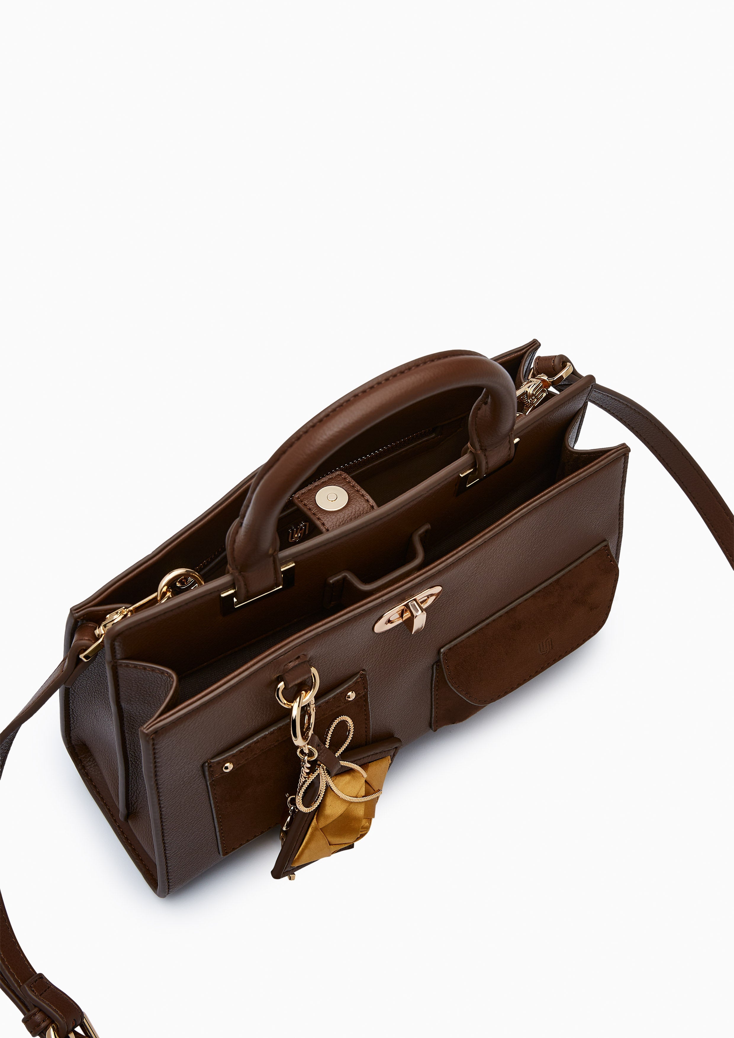 Rosis Infinite Tote Bag - Dark Brown