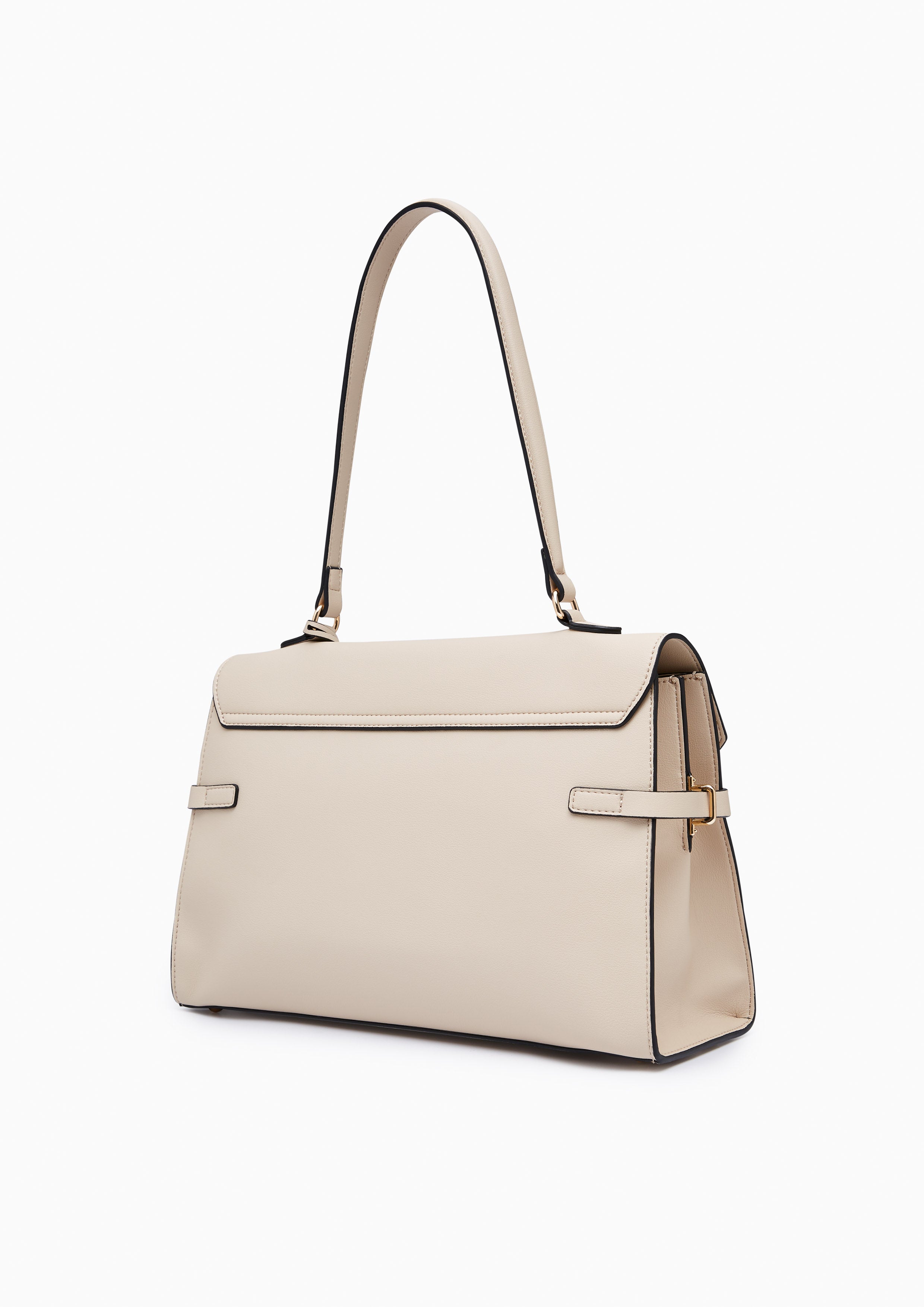 Fineness Revision Top M Handbag - Beige
