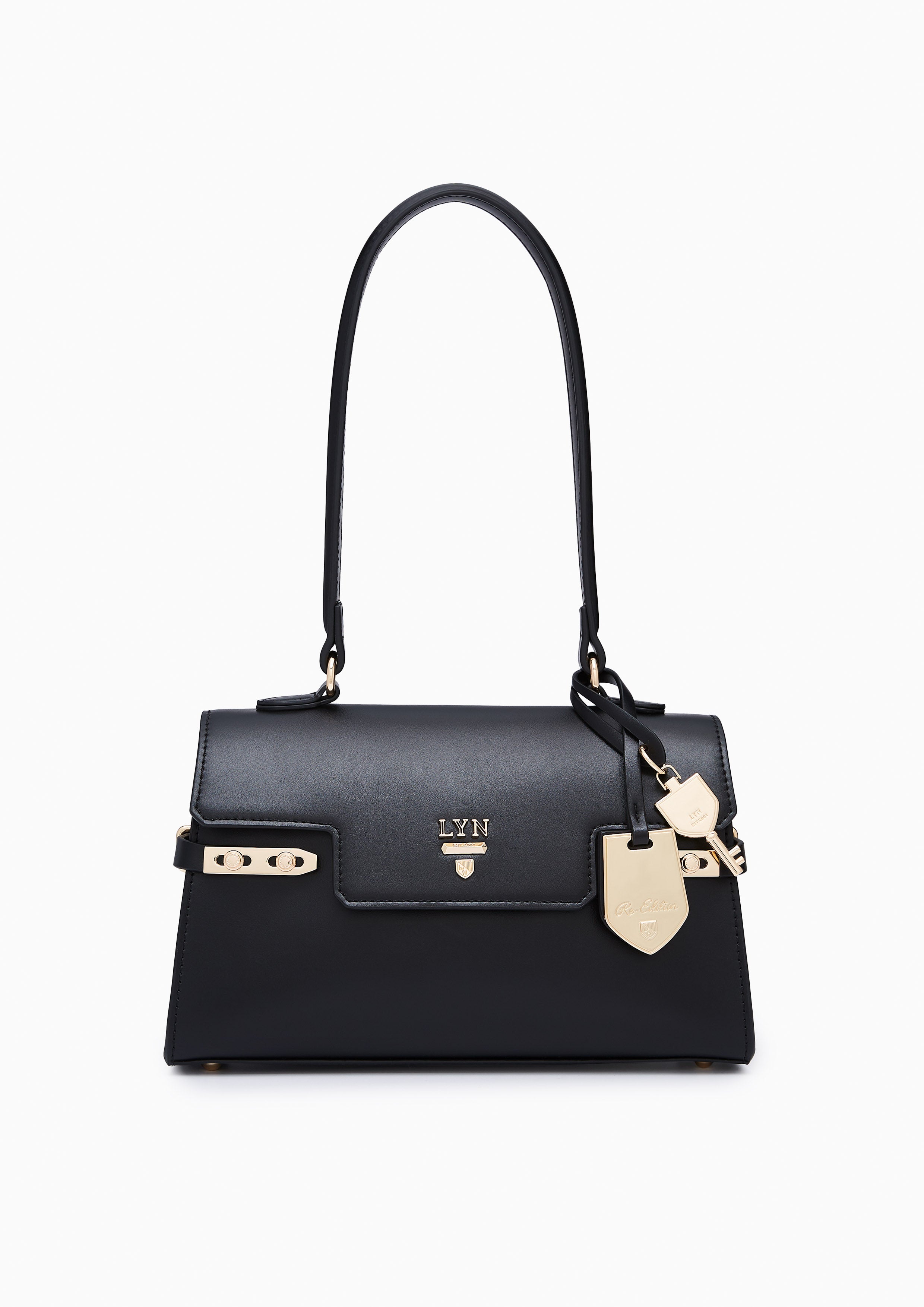 Fineness Revision Top S Handbag - Black