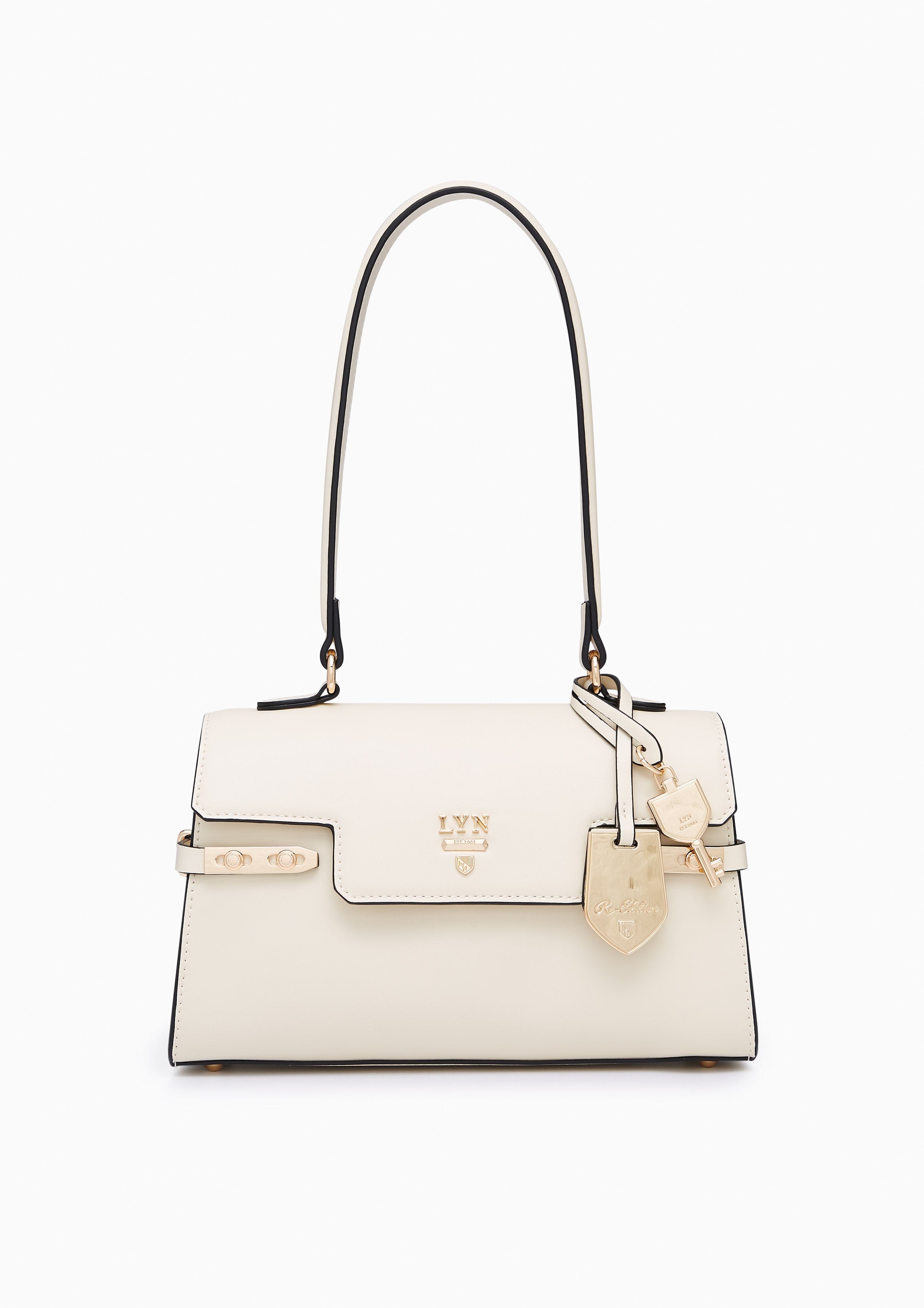 Fineness Revision Top S Handbag - Ivory
