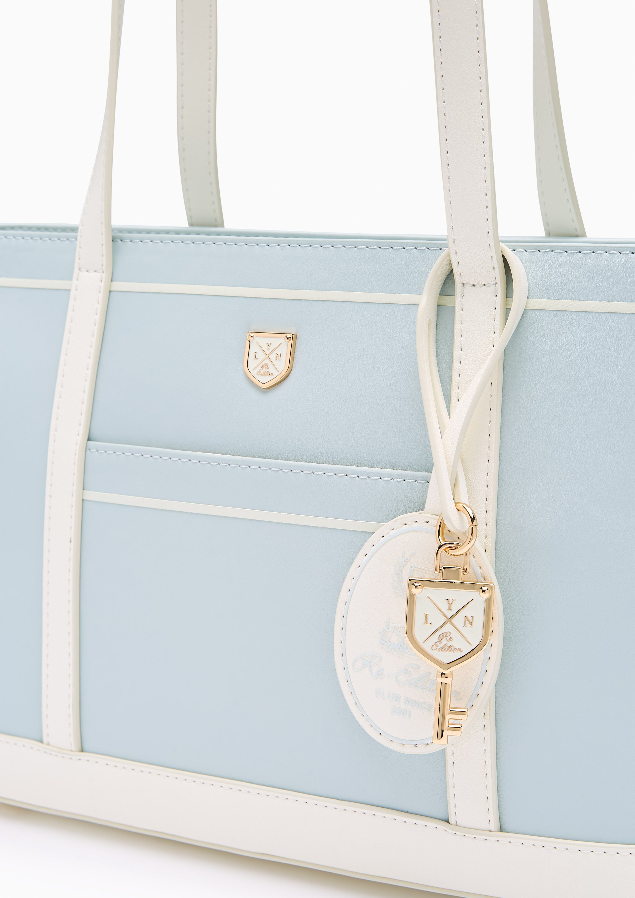 Carina Racquet S Tote Bag - Light Blue