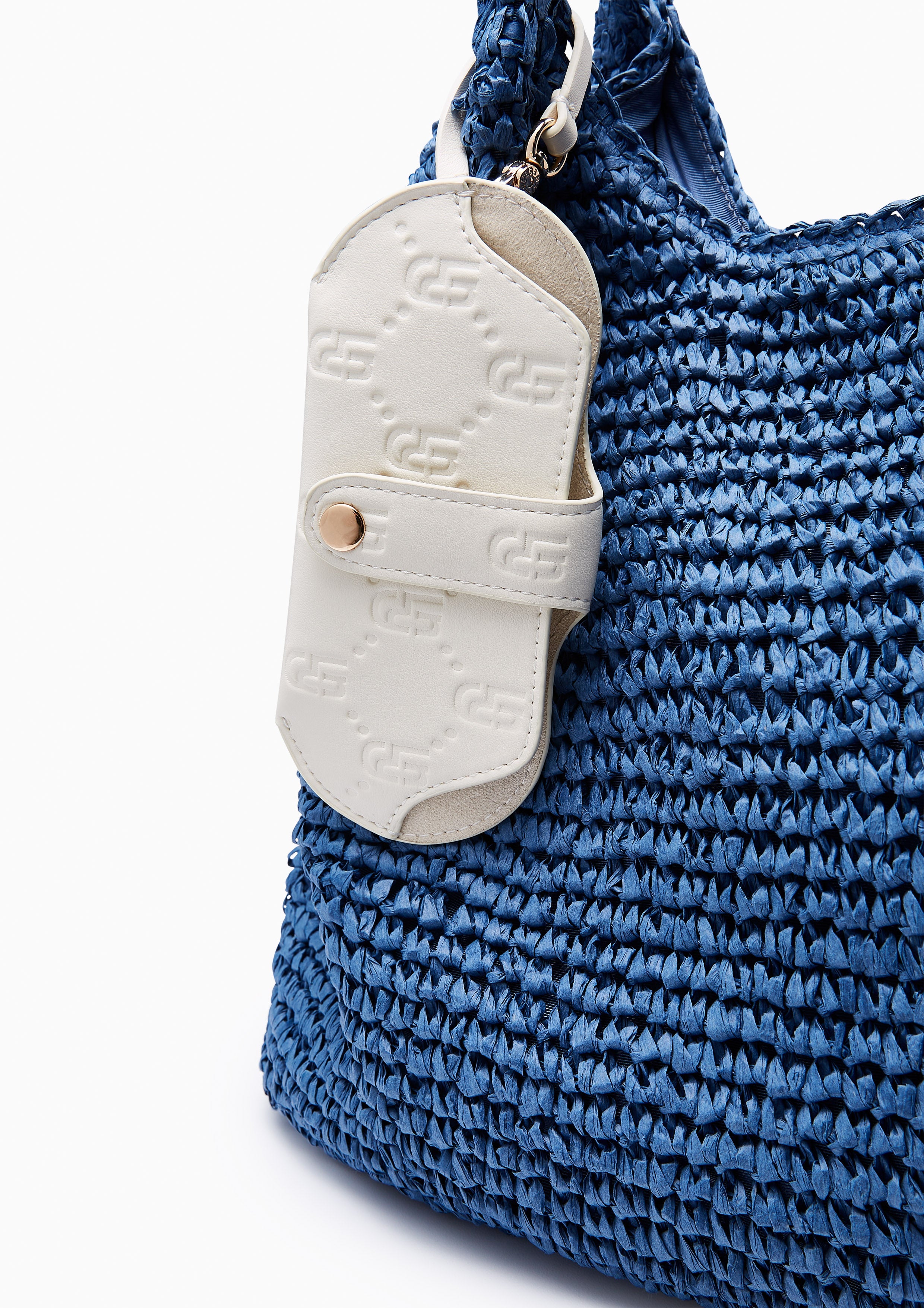 Enya Summer L Tote Bag - Blue