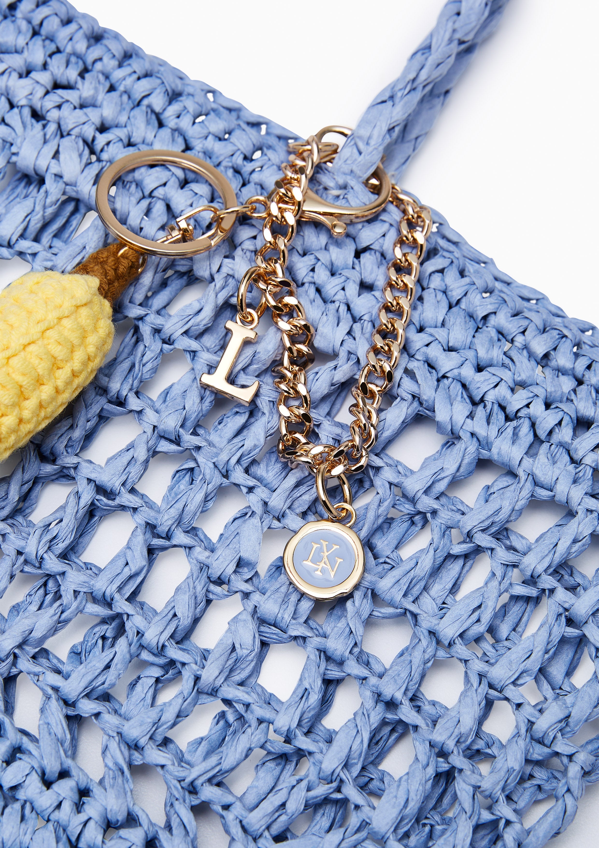 Enya Summer M Tote Bag - Light Blue