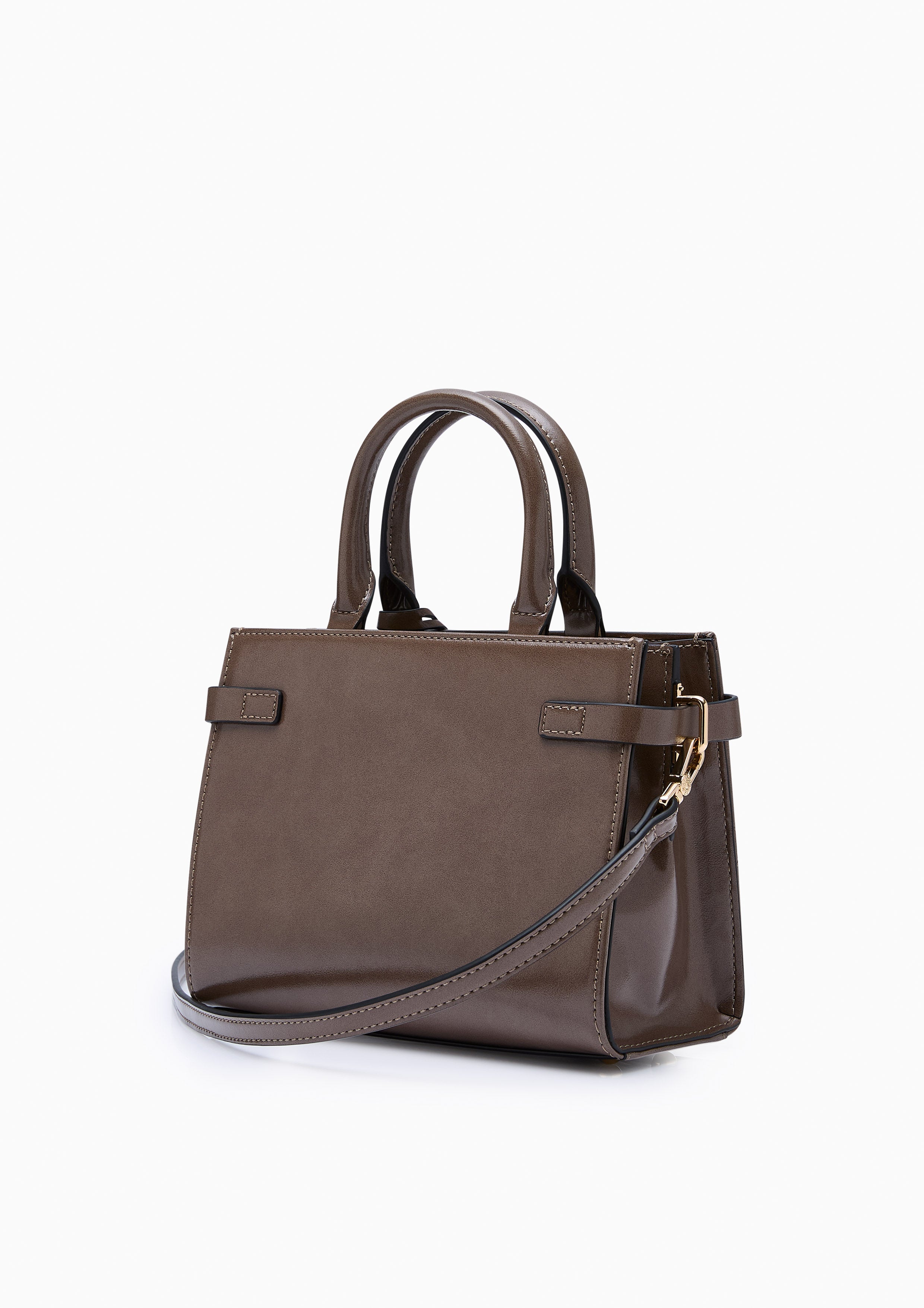 Hera Fineness Top Handle S Heels - Brown