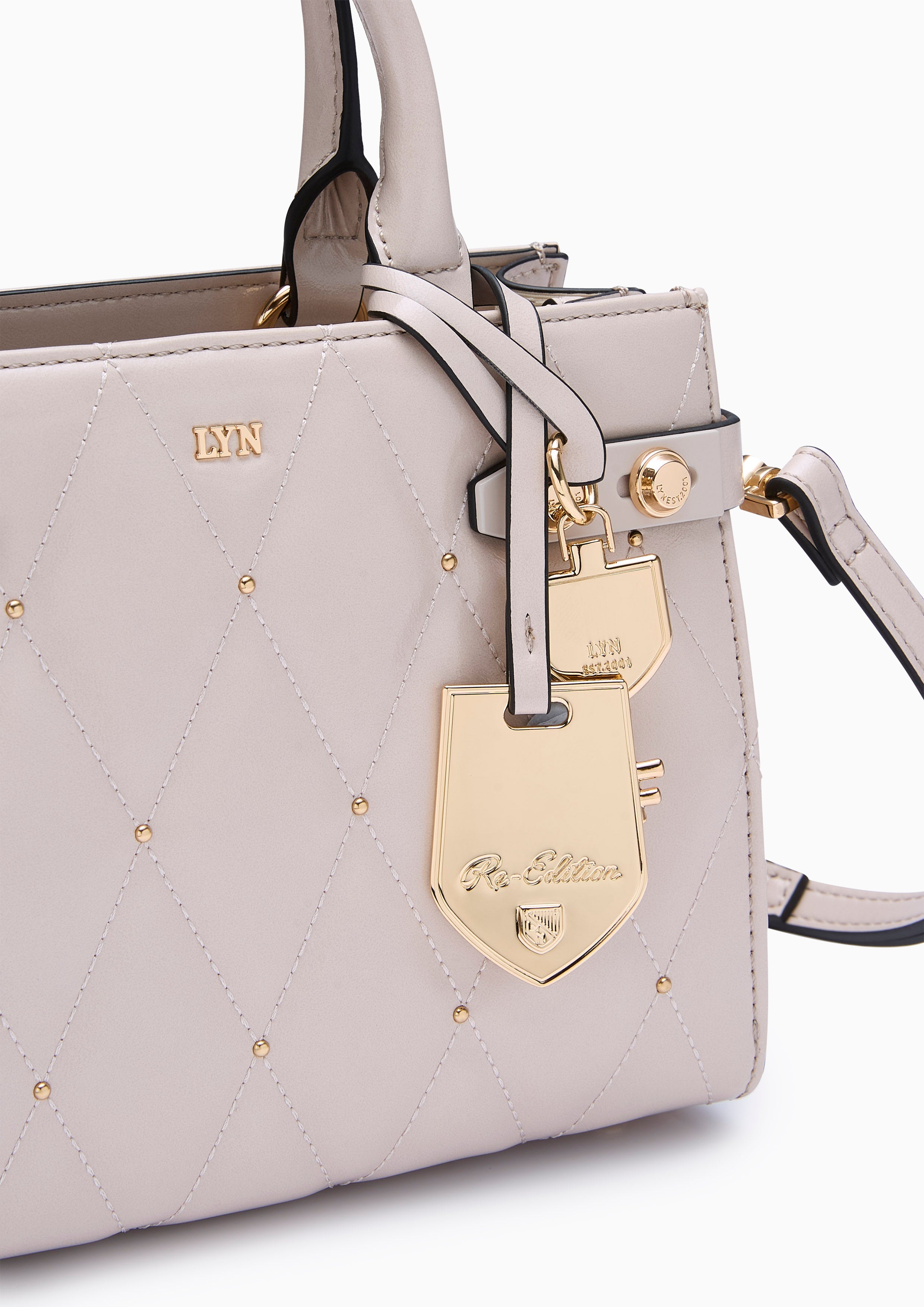 Hera Fineness Top Handle S Handbag - Ivory