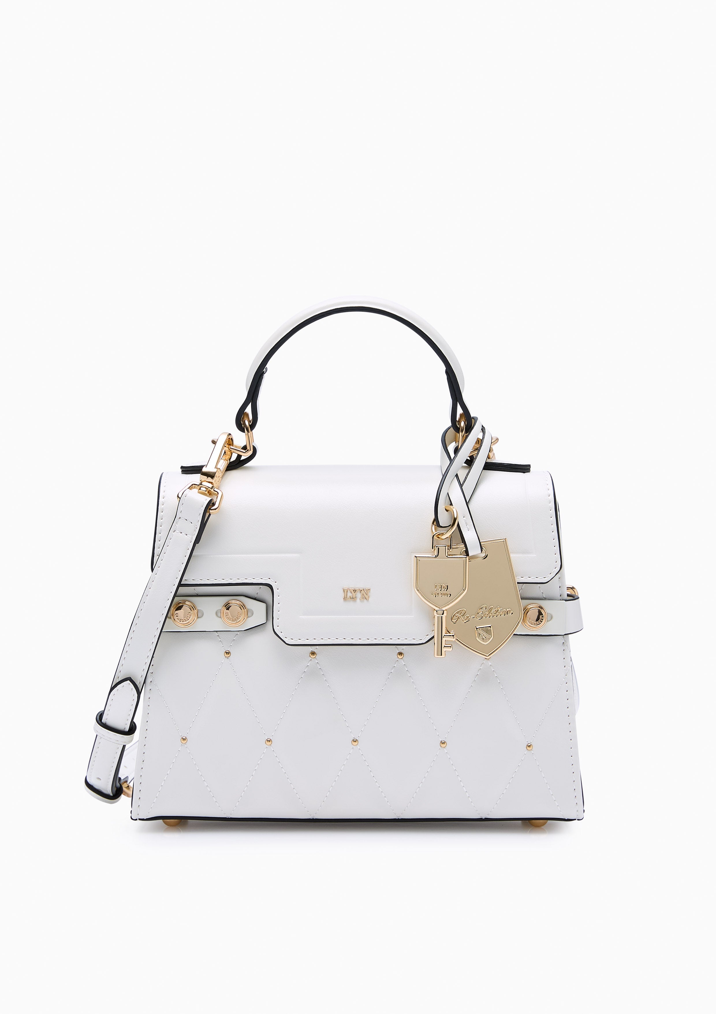 Hera Fineness Flap  S Crossbody Bag - Off-White