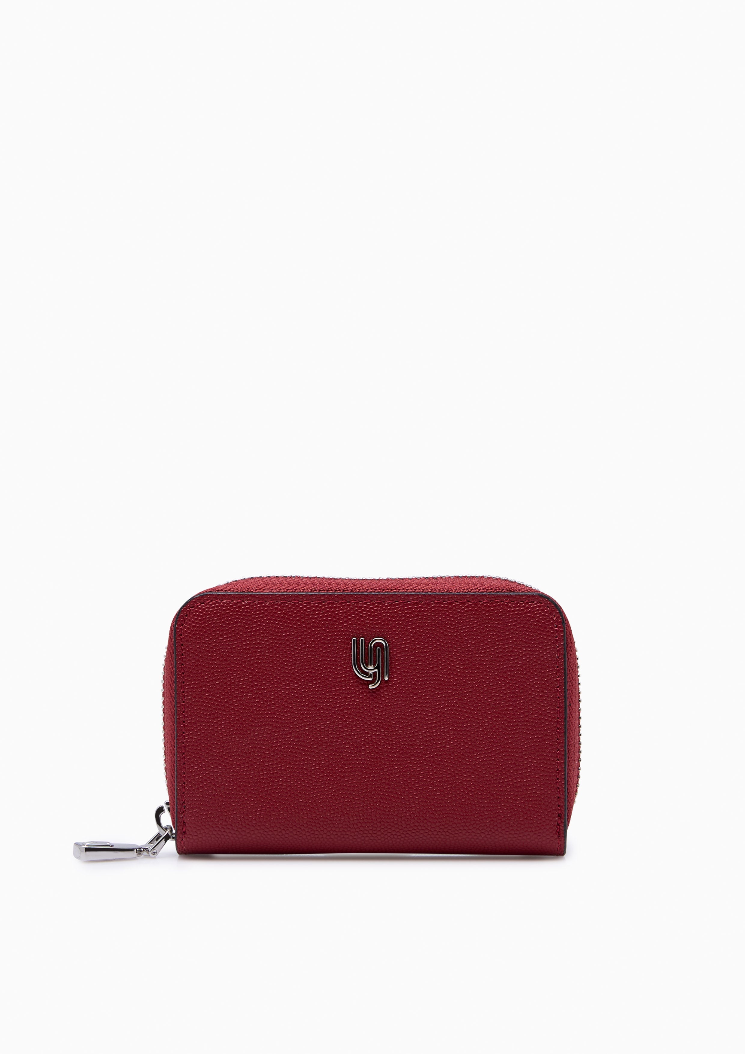 Cleona Infinite  Zip Short Wallet - Red