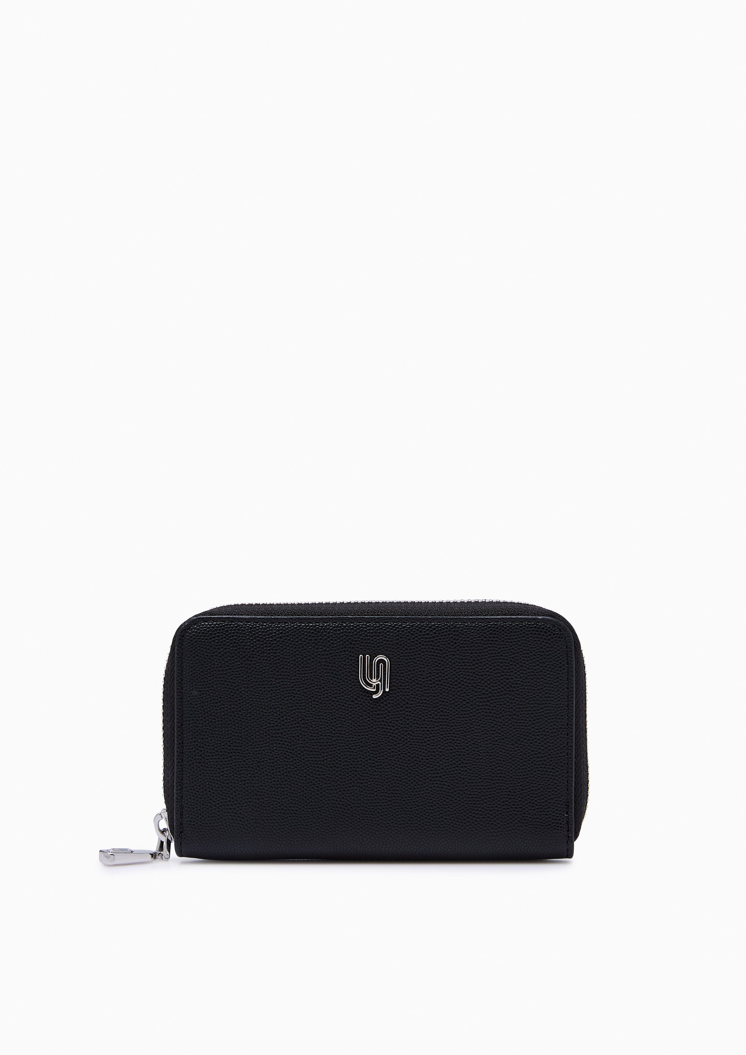 Cleona Infinite Zip  Long Wallet - Black