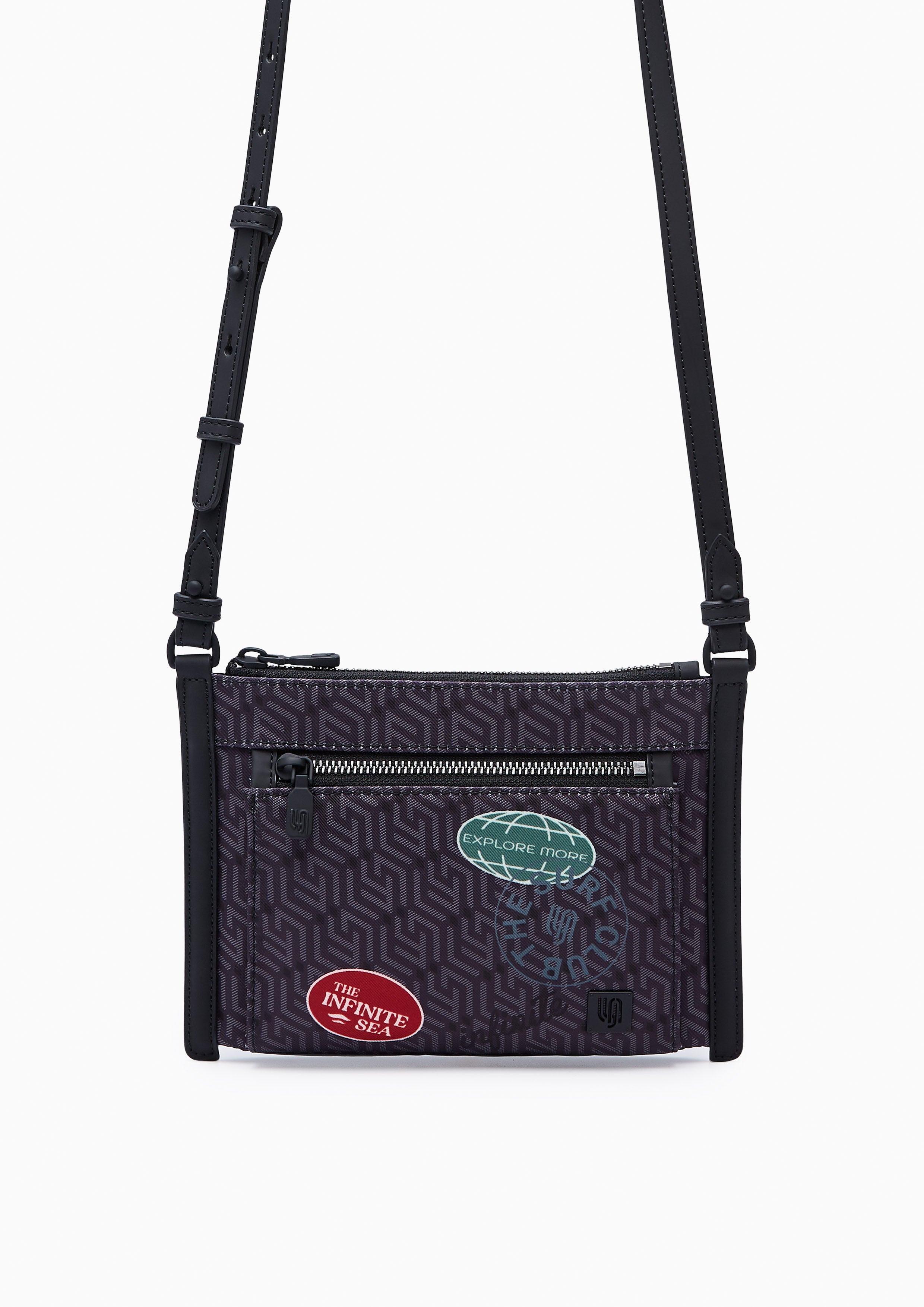 Breeze Infinite Pouch Wallet - Printed Black