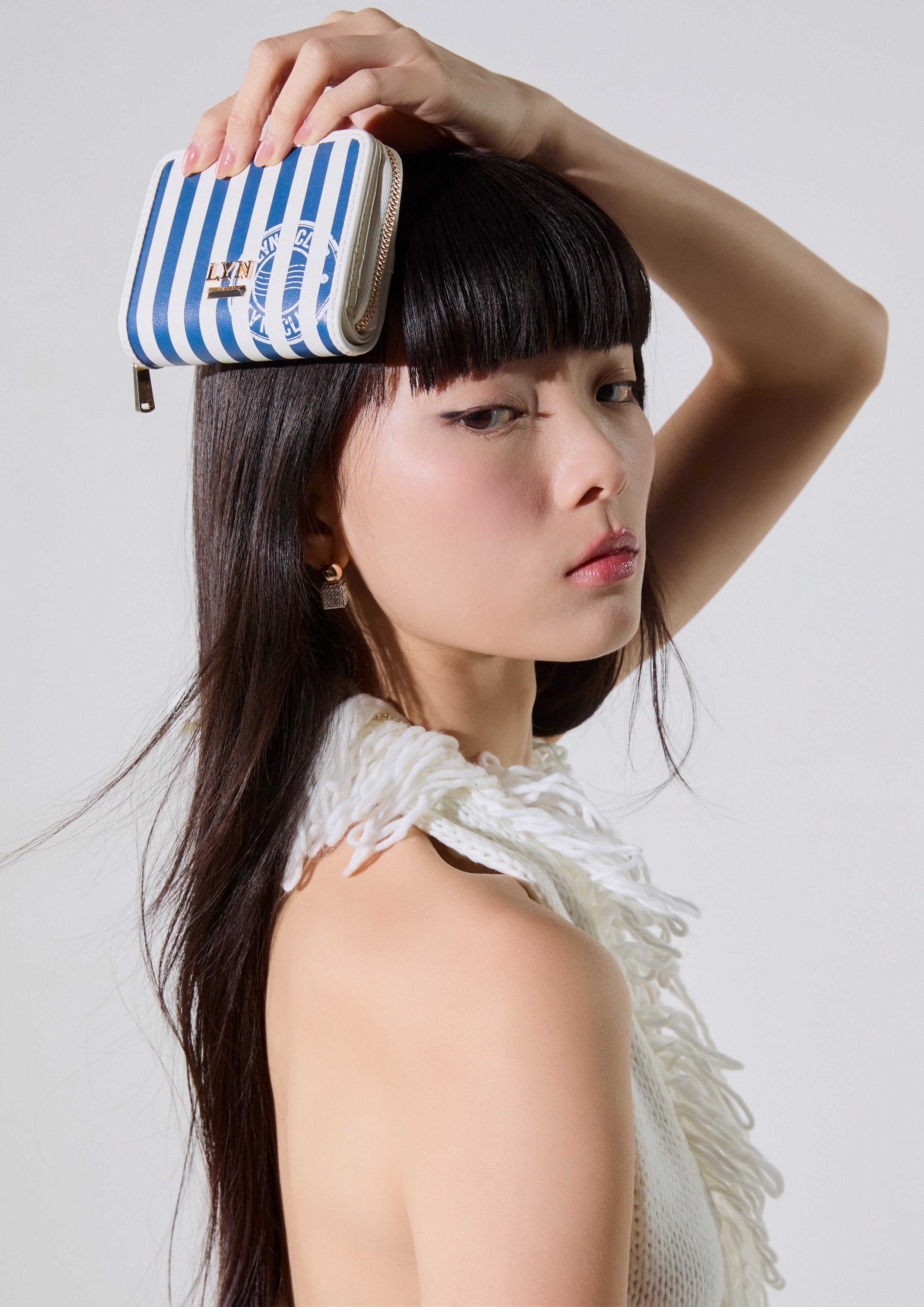 Wimble Short Wallet - Printed Navy