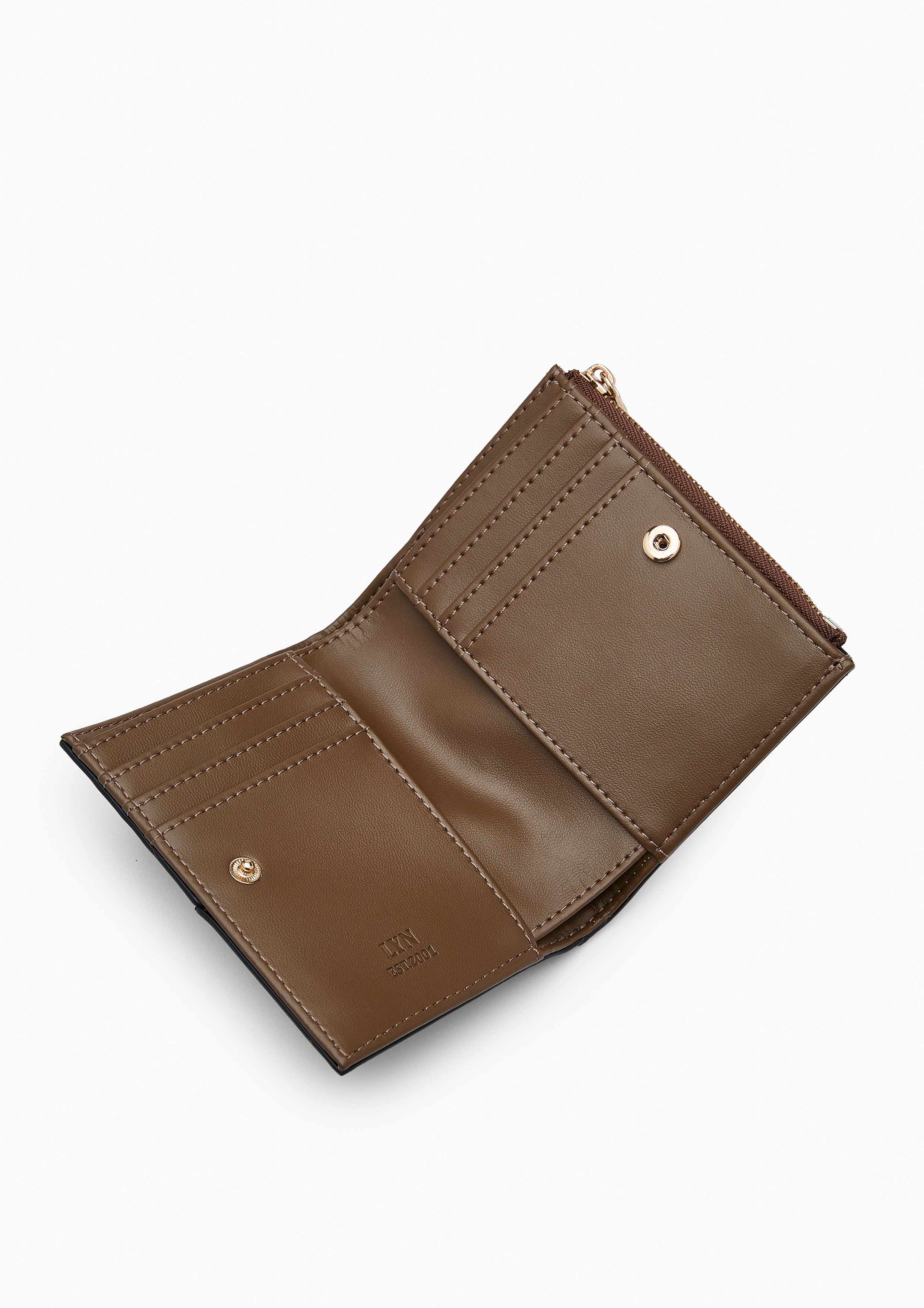 Konner Short Wallet - Dark Brown