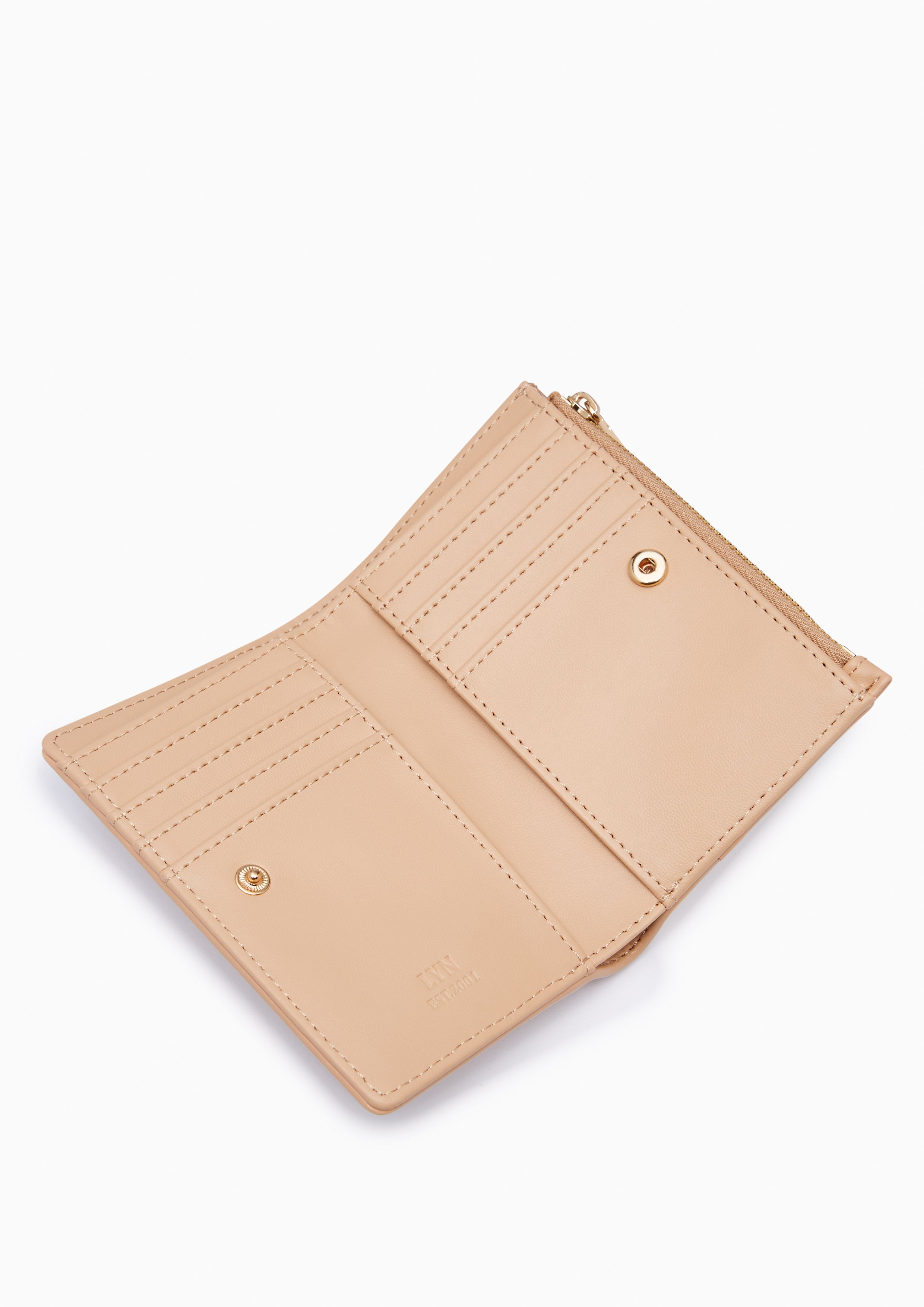 Becky Short Wallet - Beige