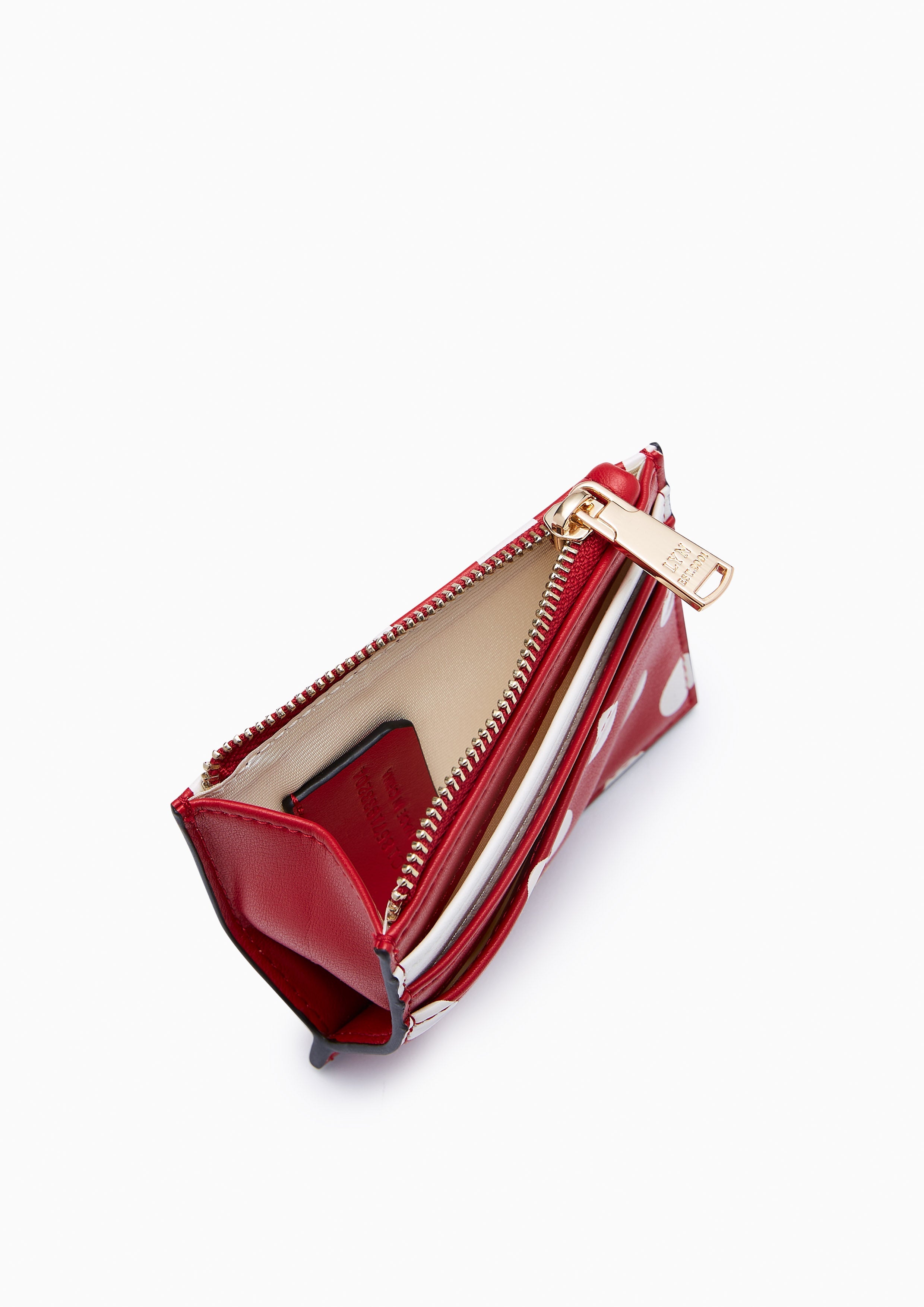 Etarna Card Case Wallet - Printed Red