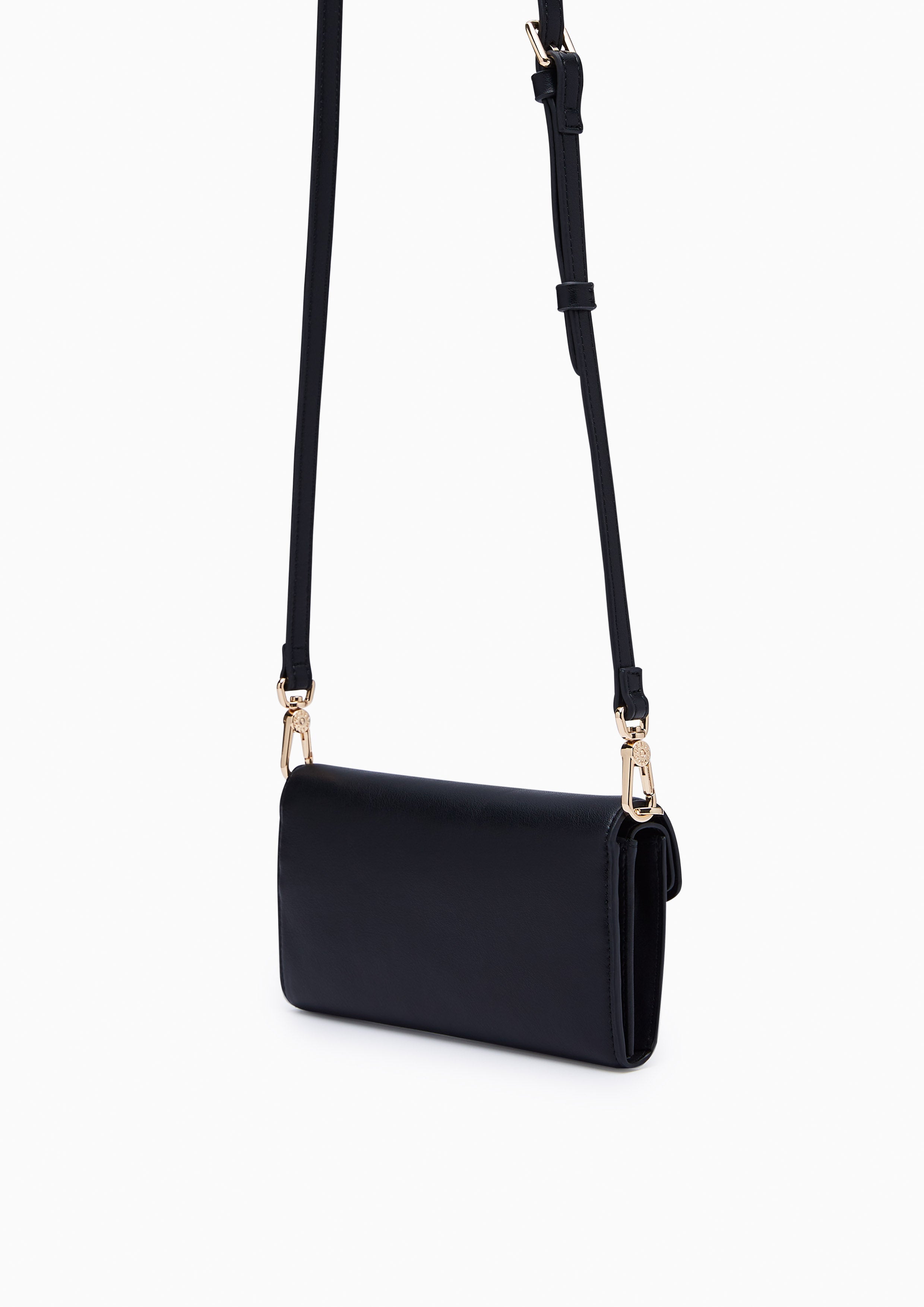 Etarna Long Wallet On Chain - Black
