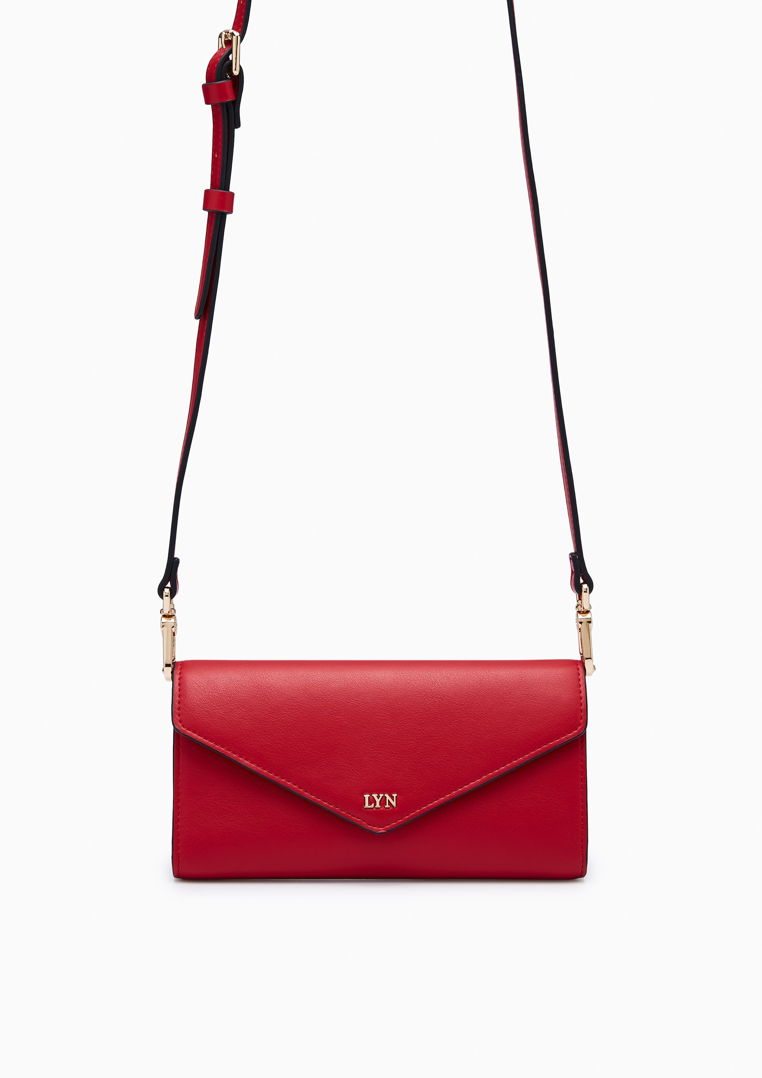 Etarna Long Wallet On Chain - Red