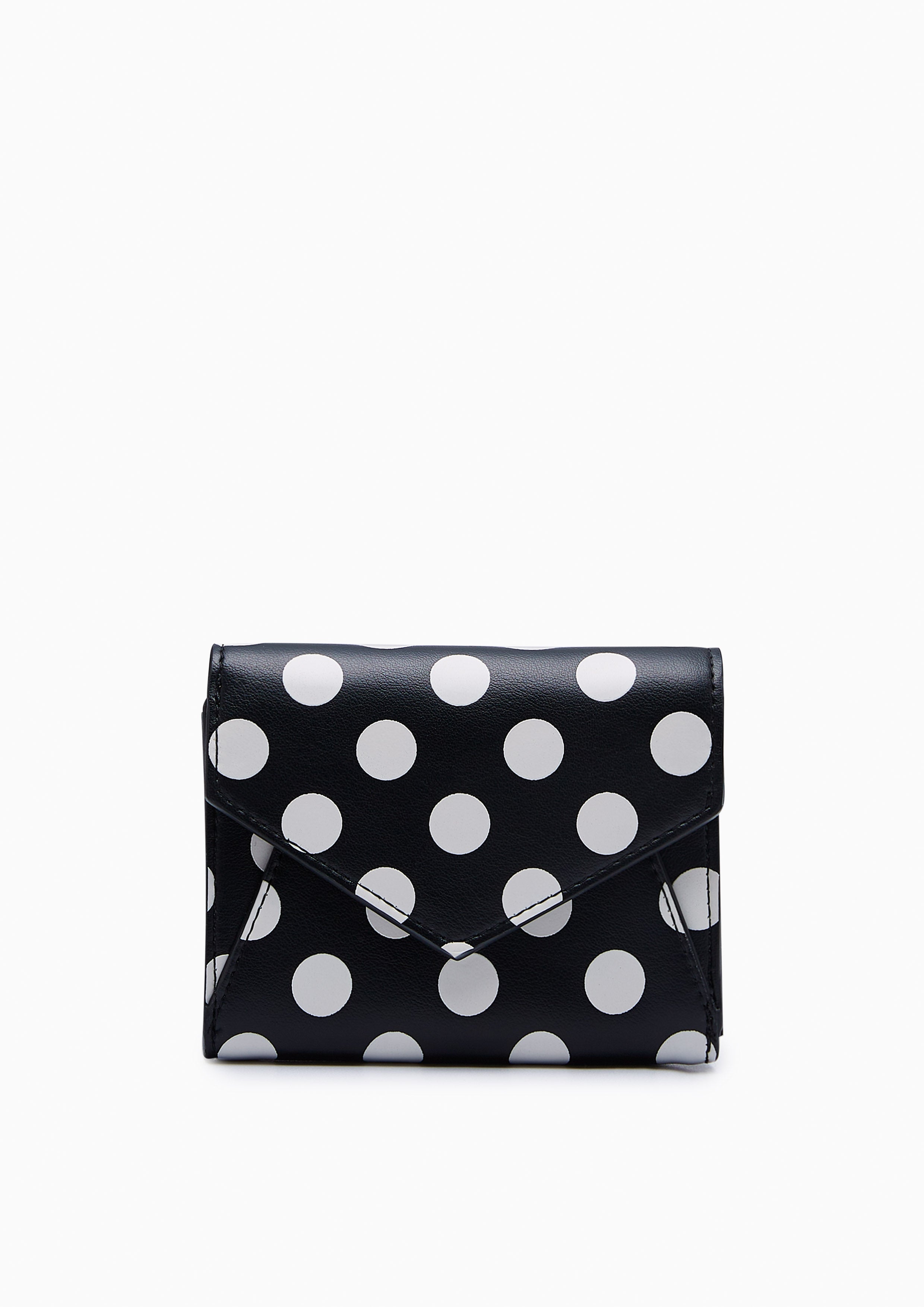 Etarna  Short Wallet - Printed Black