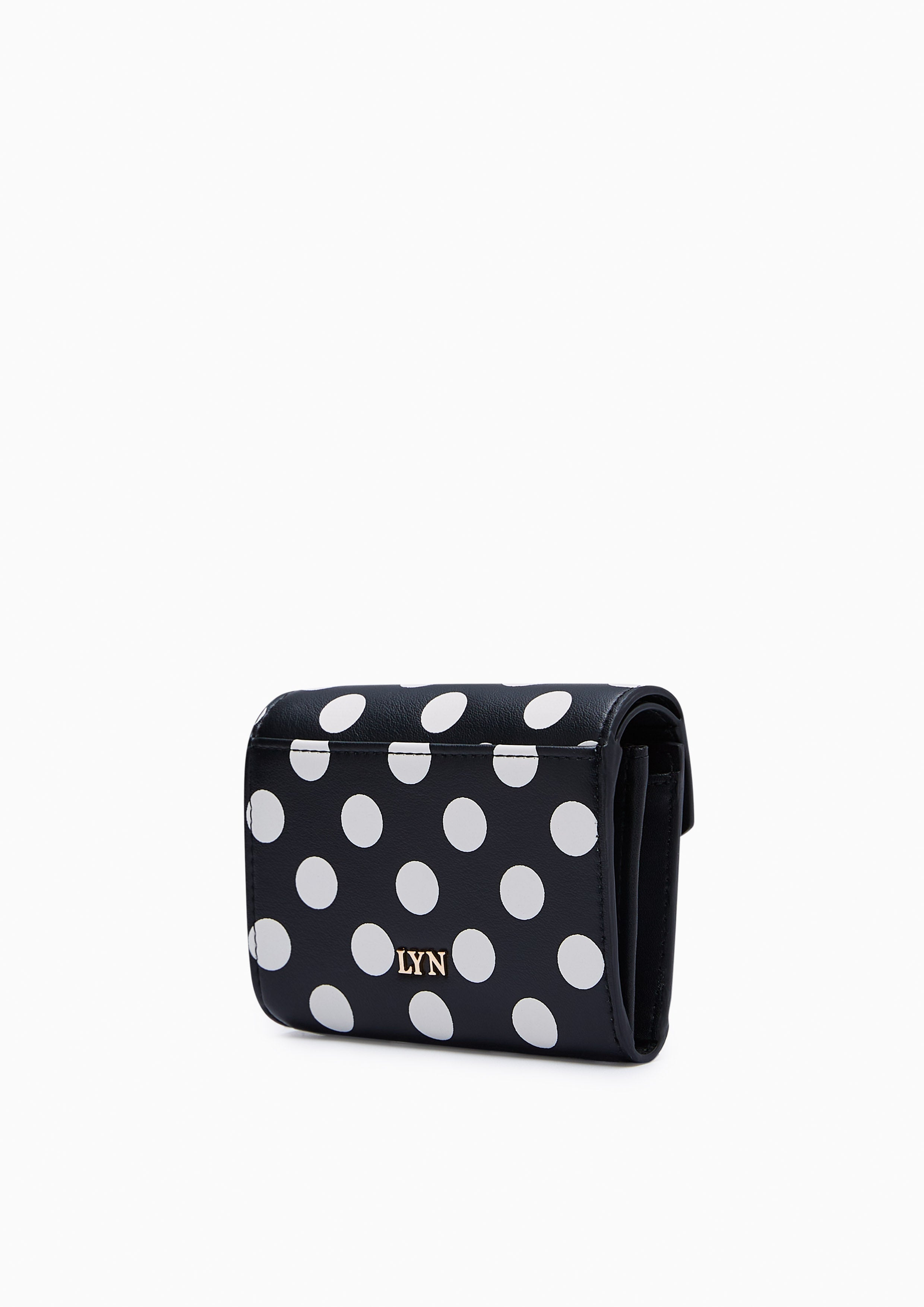 Etarna  Short Wallet - Printed Black