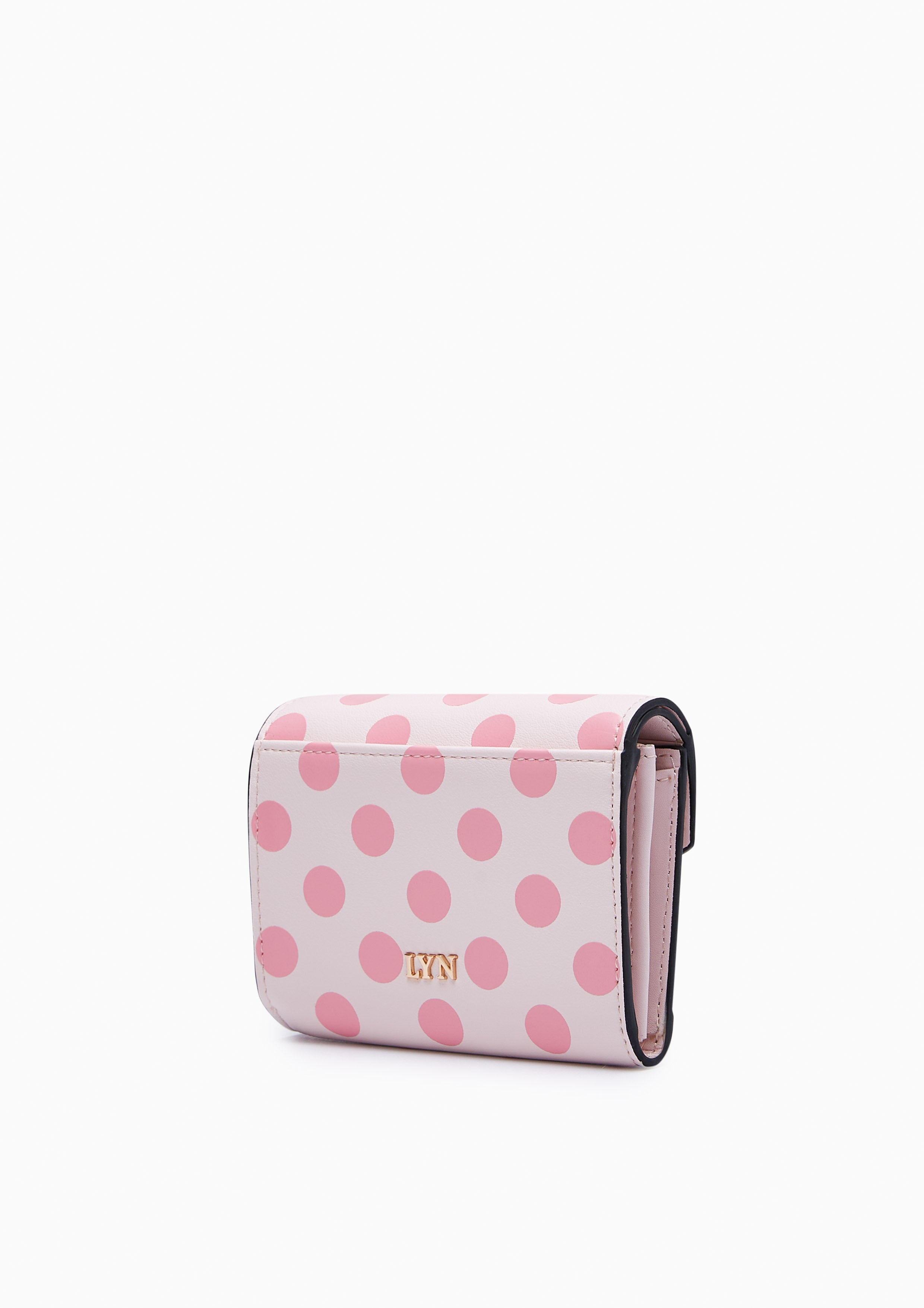 Etarna  Short Wallet - Light Printed Pink