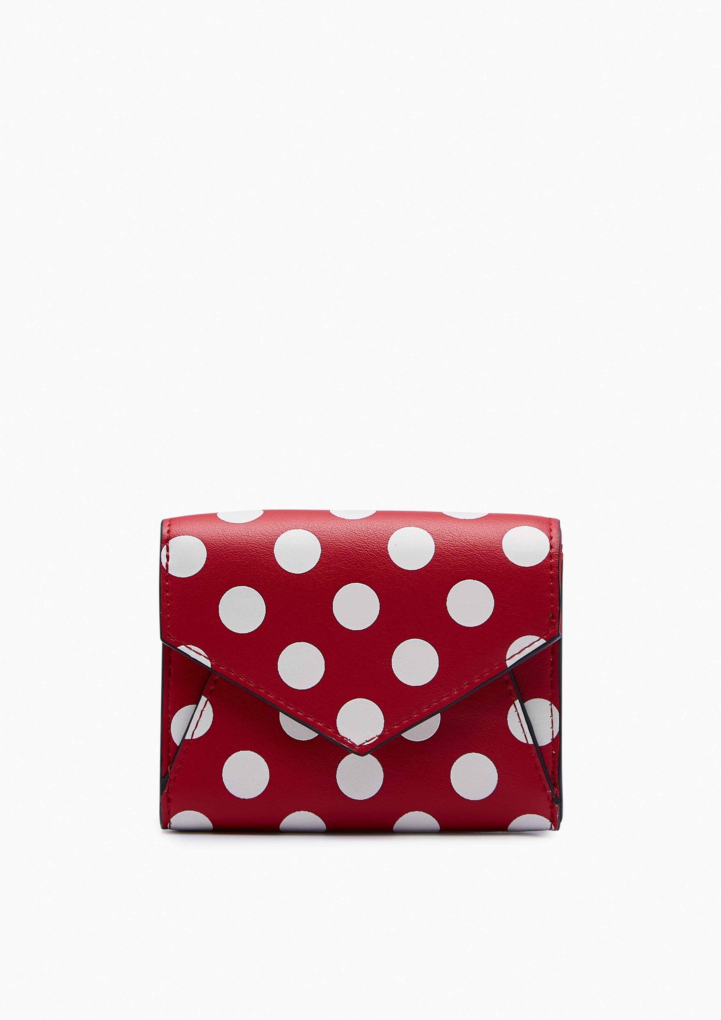 Etarna  Short Wallet - Printed Red