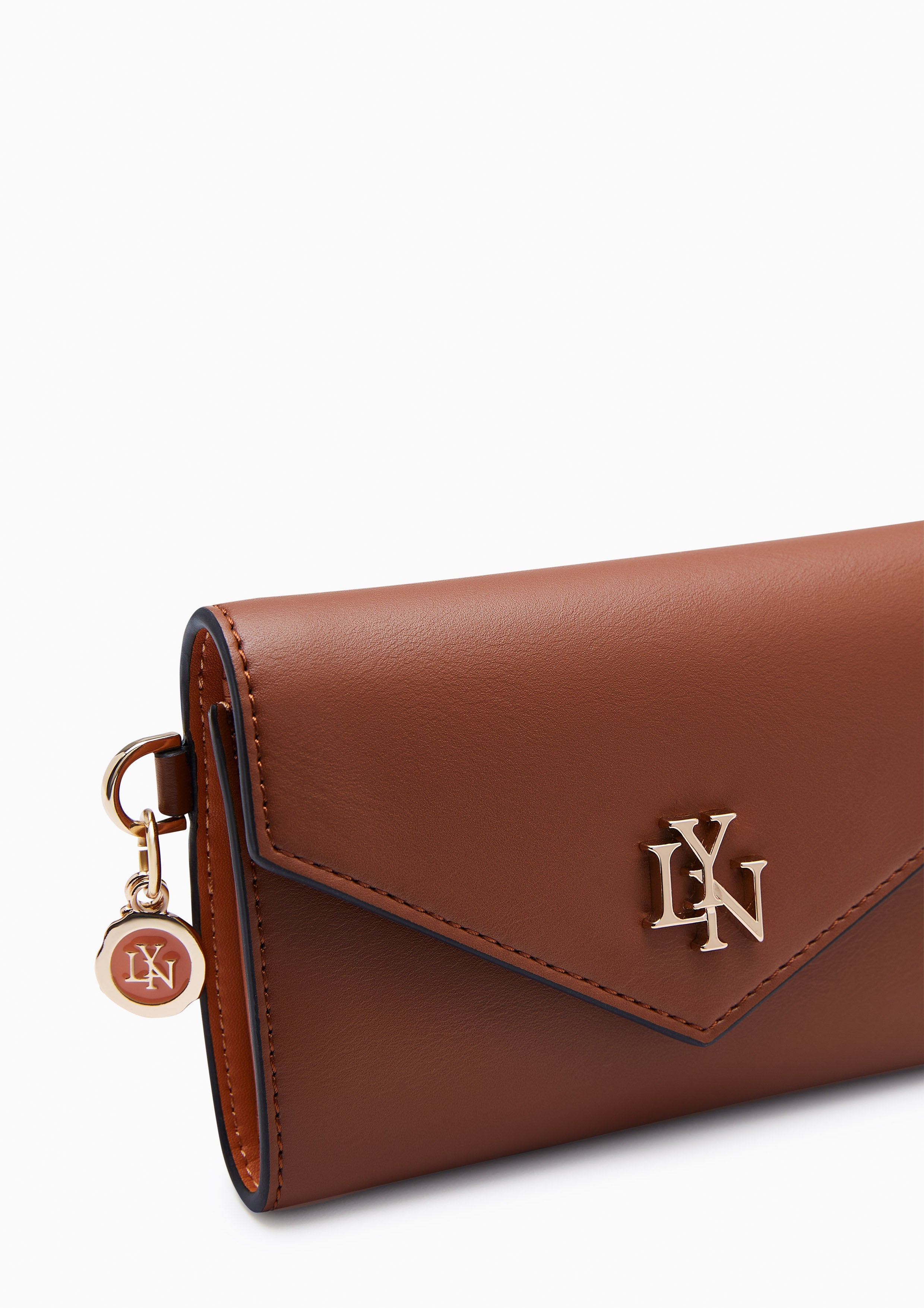 Nucleo Semi Wallet - Brown