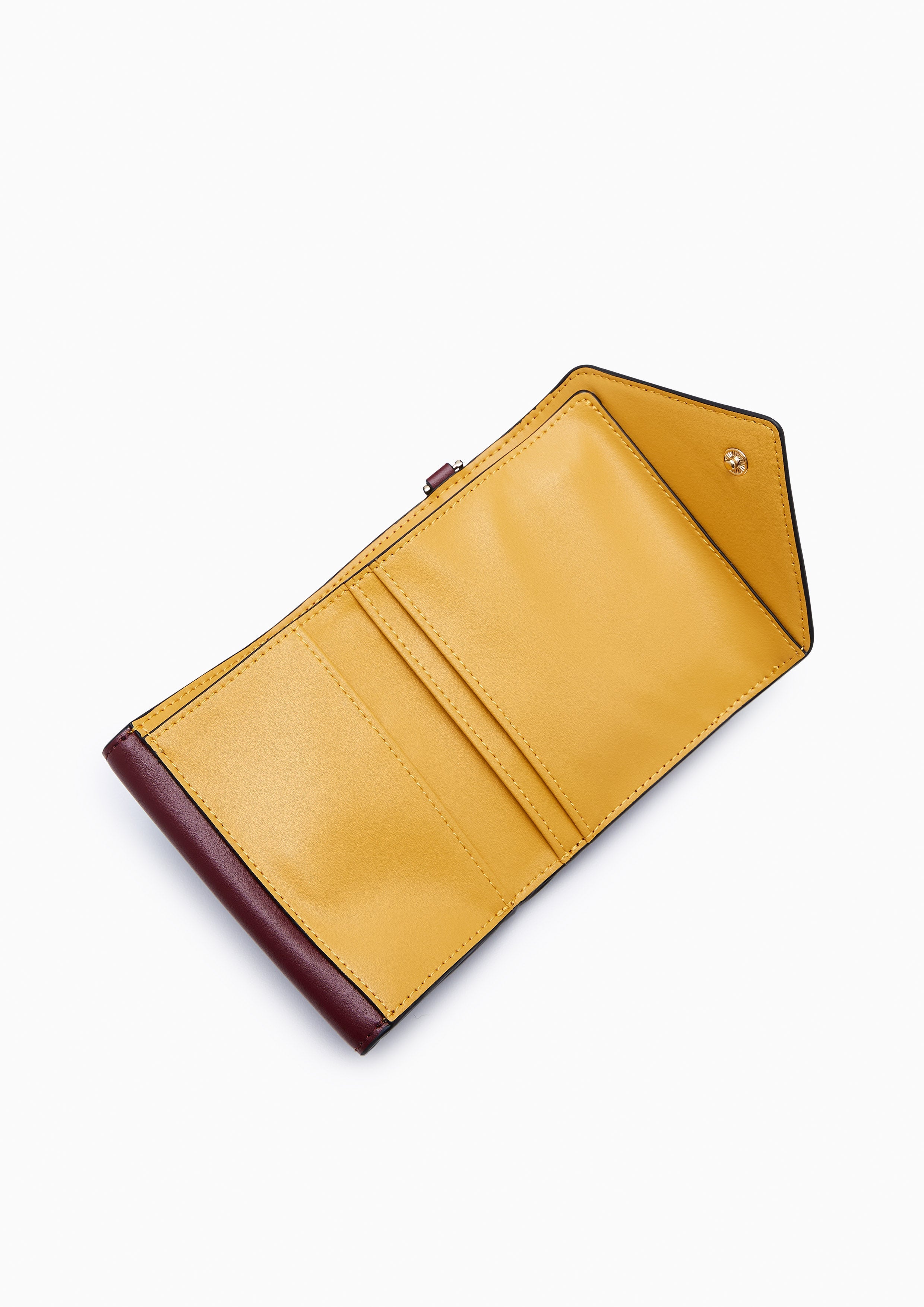 Nucleo Short Wallet - Dark Red