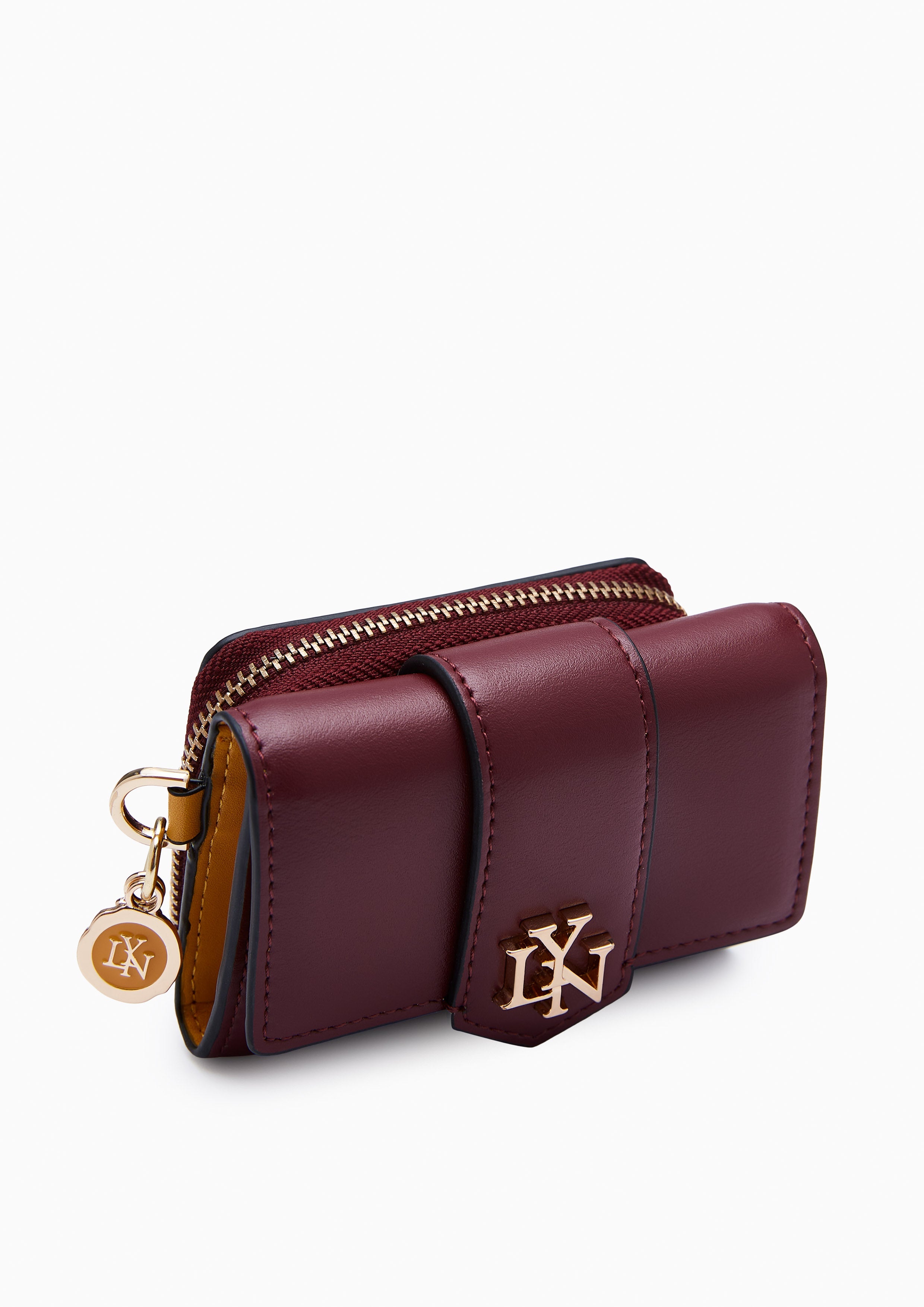 Nucleo Card Wallet - Dark Red