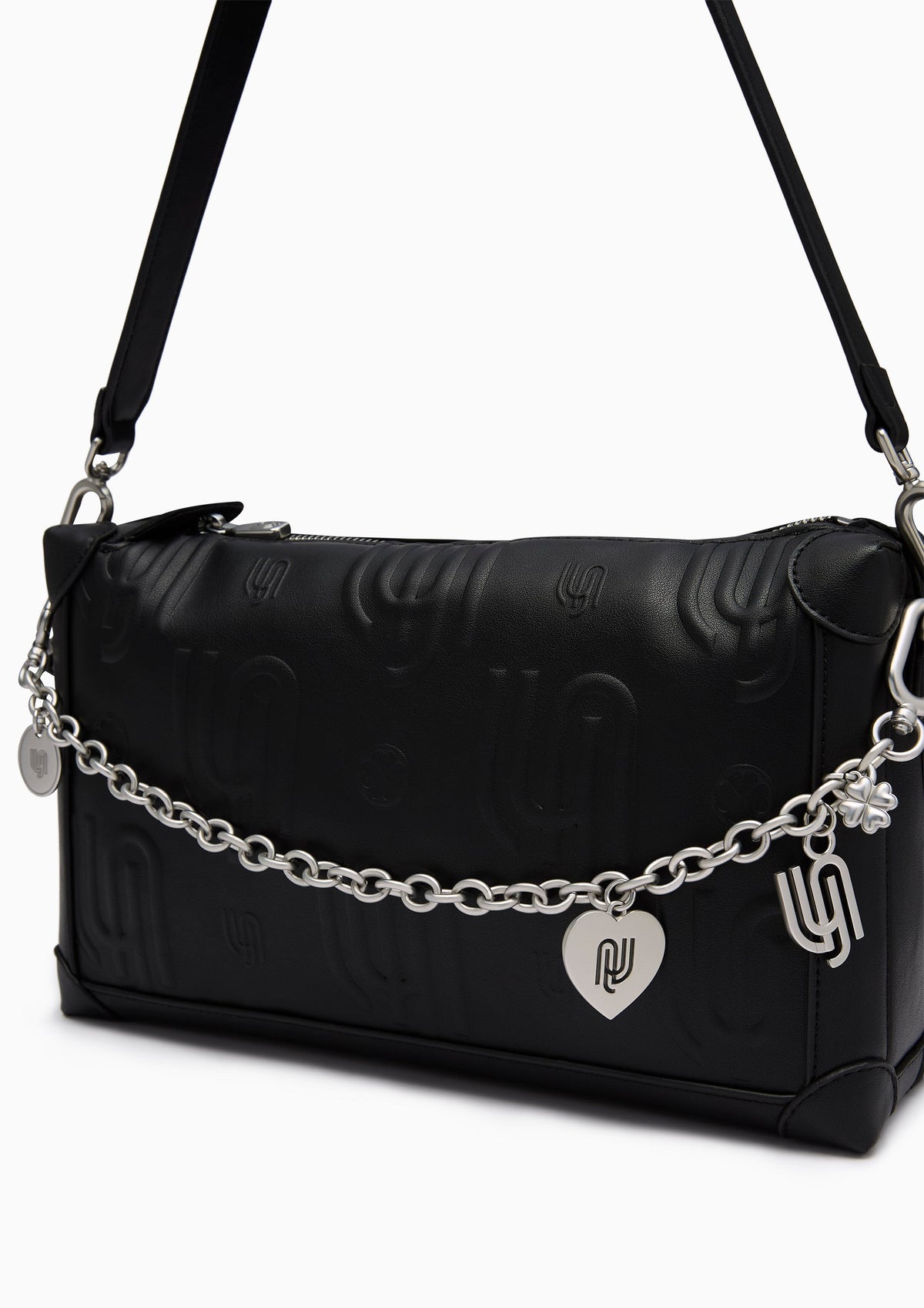 Astrid Boxie Infinite  L Shoulder Bag - Black