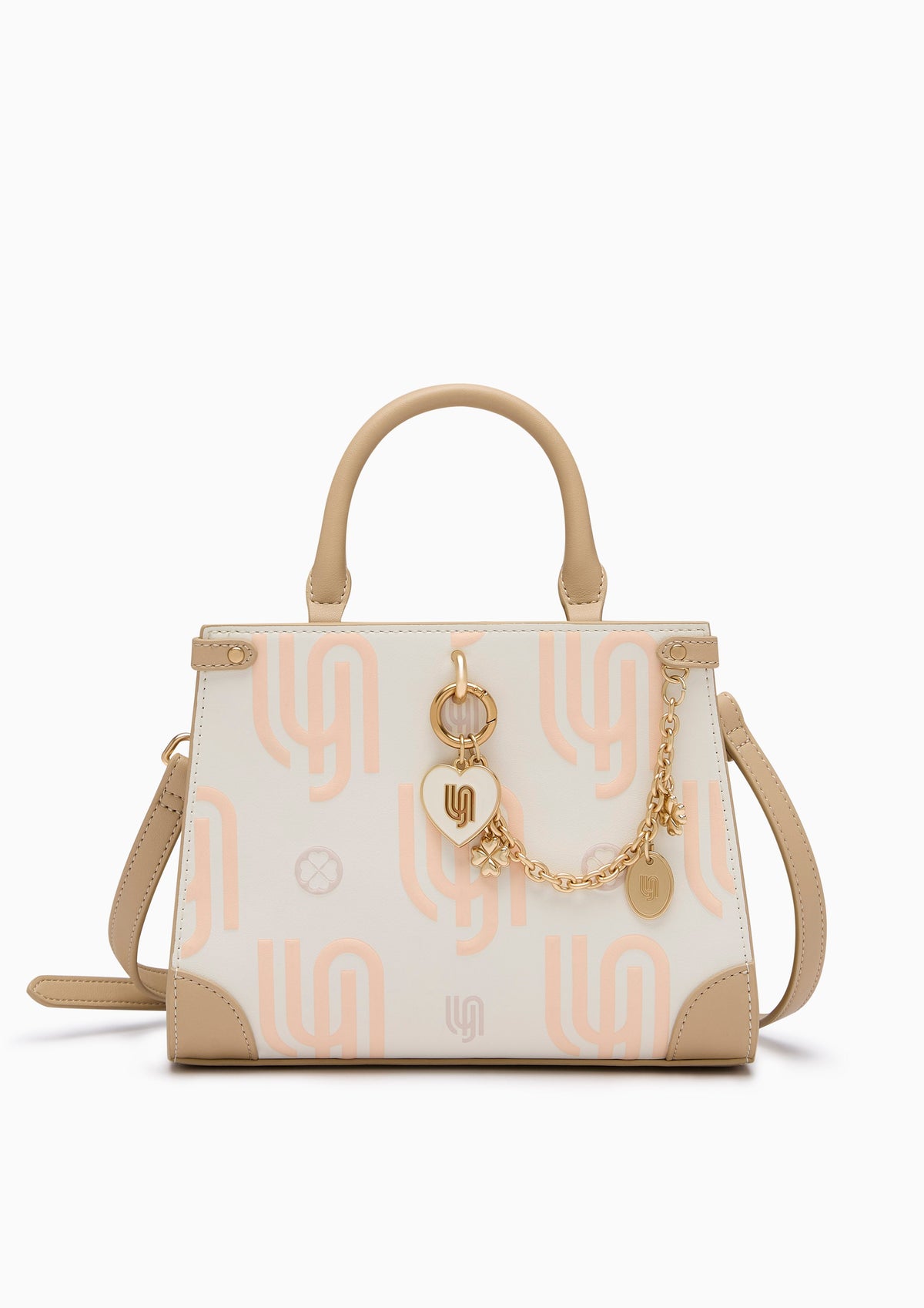 Astrid Infinite Top Handle S Handbag - Light Beige