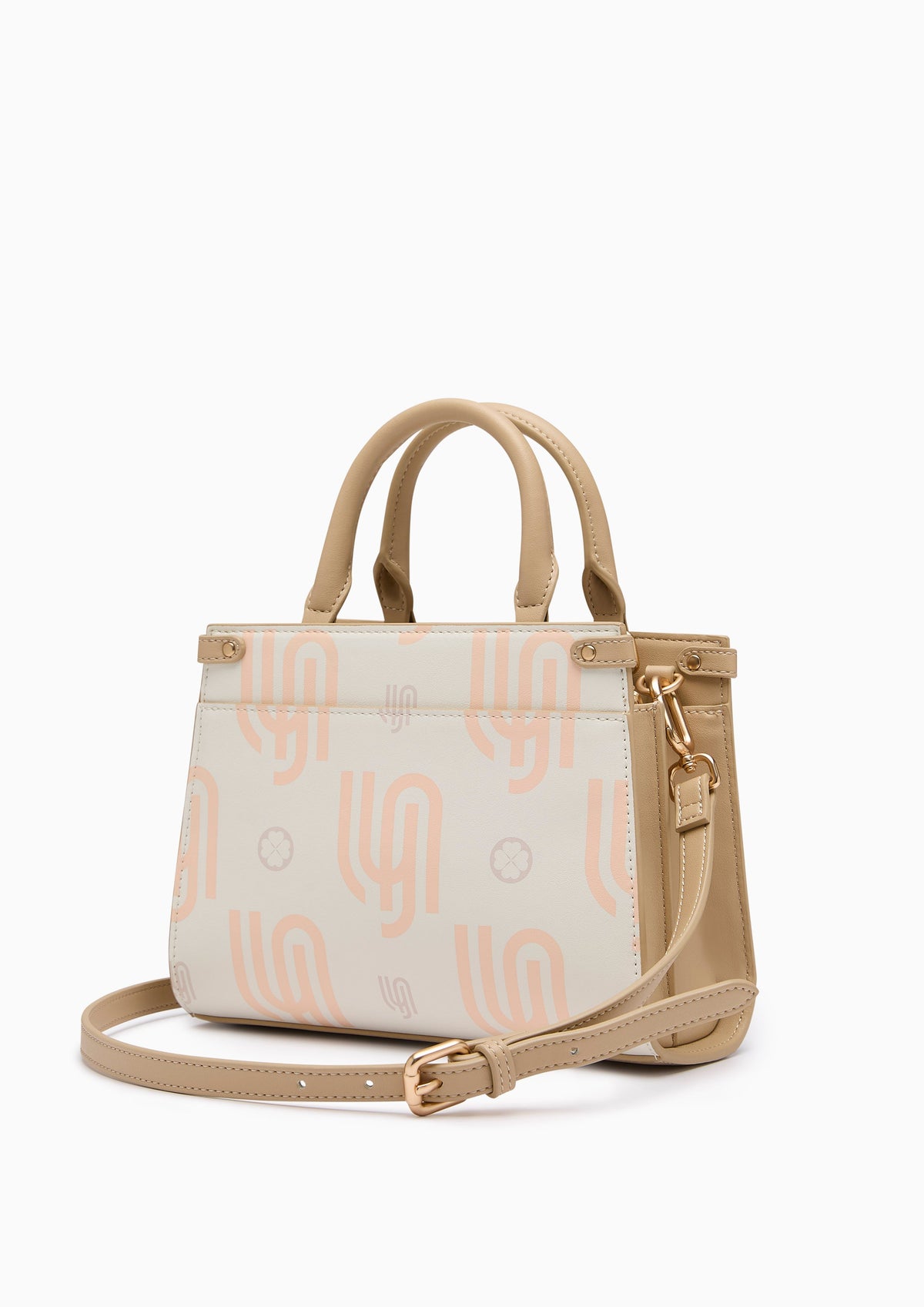Astrid Infinite Top Handle S Handbag - Light Beige