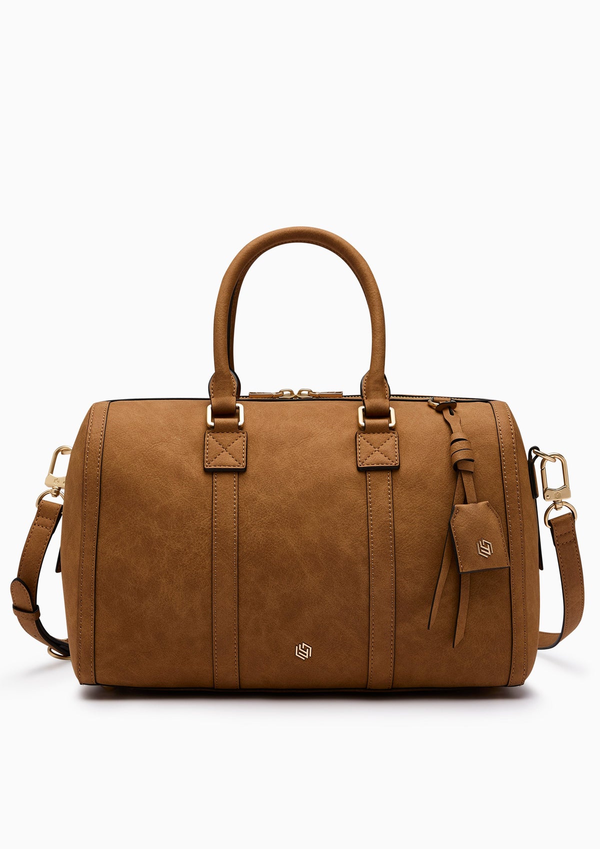 Titus Infinite Duffle L Handbag - Brown