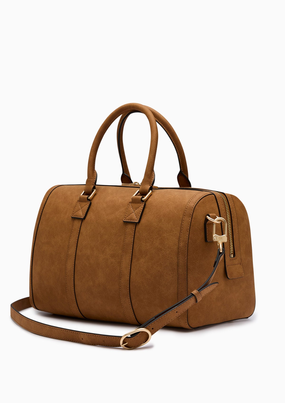 Titus Infinite Duffle L Handbag - Brown
